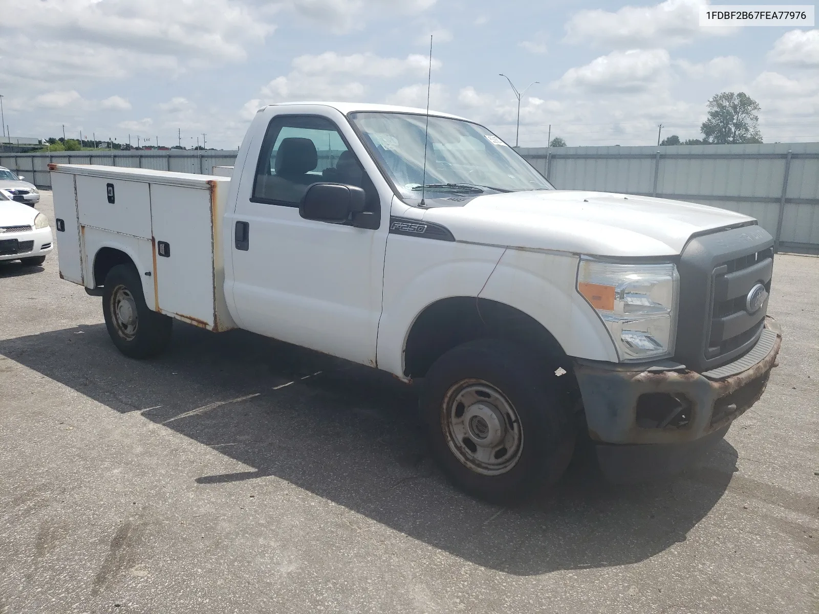 2015 Ford F250 Super Duty VIN: 1FDBF2B67FEA77976 Lot: 65295814