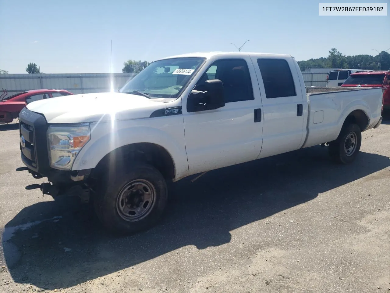 2015 Ford F250 Super Duty VIN: 1FT7W2B67FED39182 Lot: 66956134