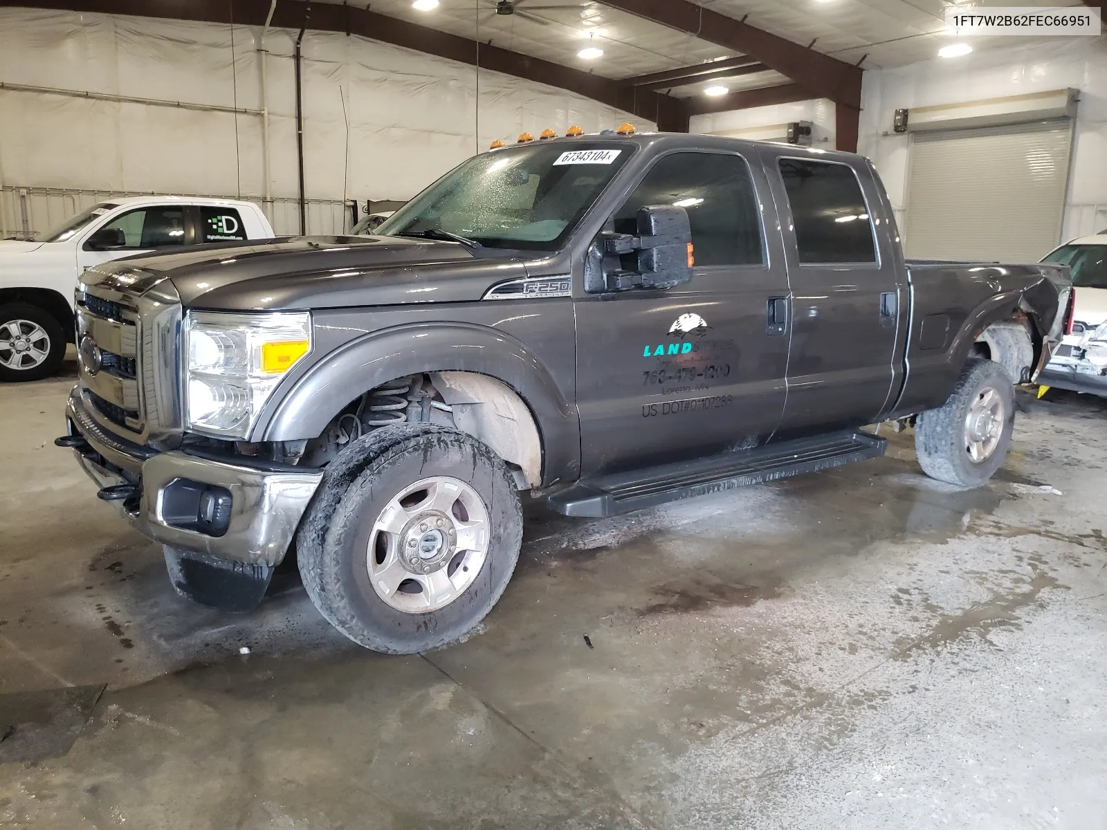 2015 Ford F250 Super Duty VIN: 1FT7W2B62FEC66951 Lot: 67343104