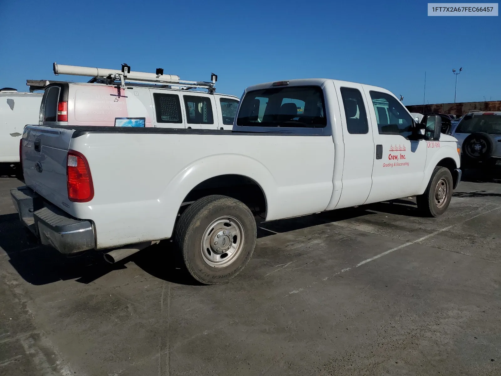 2015 Ford F250 Super Duty VIN: 1FT7X2A67FEC66457 Lot: 67750634