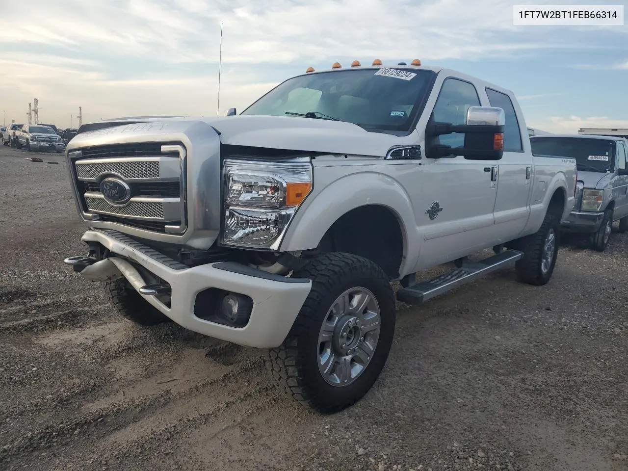 2015 Ford F250 Super Duty VIN: 1FT7W2BT1FEB66314 Lot: 68129224