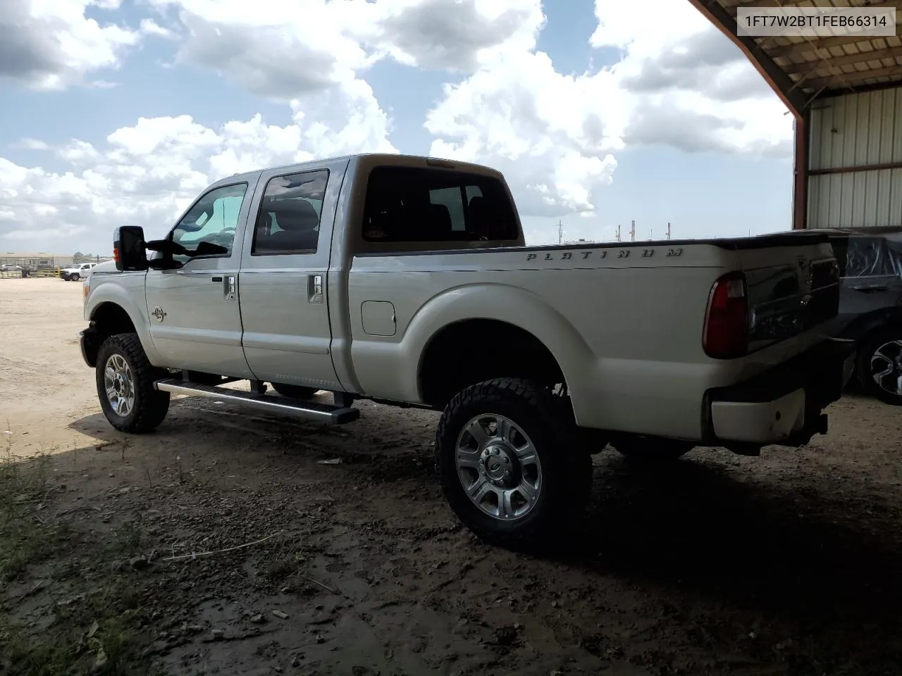 2015 Ford F250 Super Duty VIN: 1FT7W2BT1FEB66314 Lot: 68129224