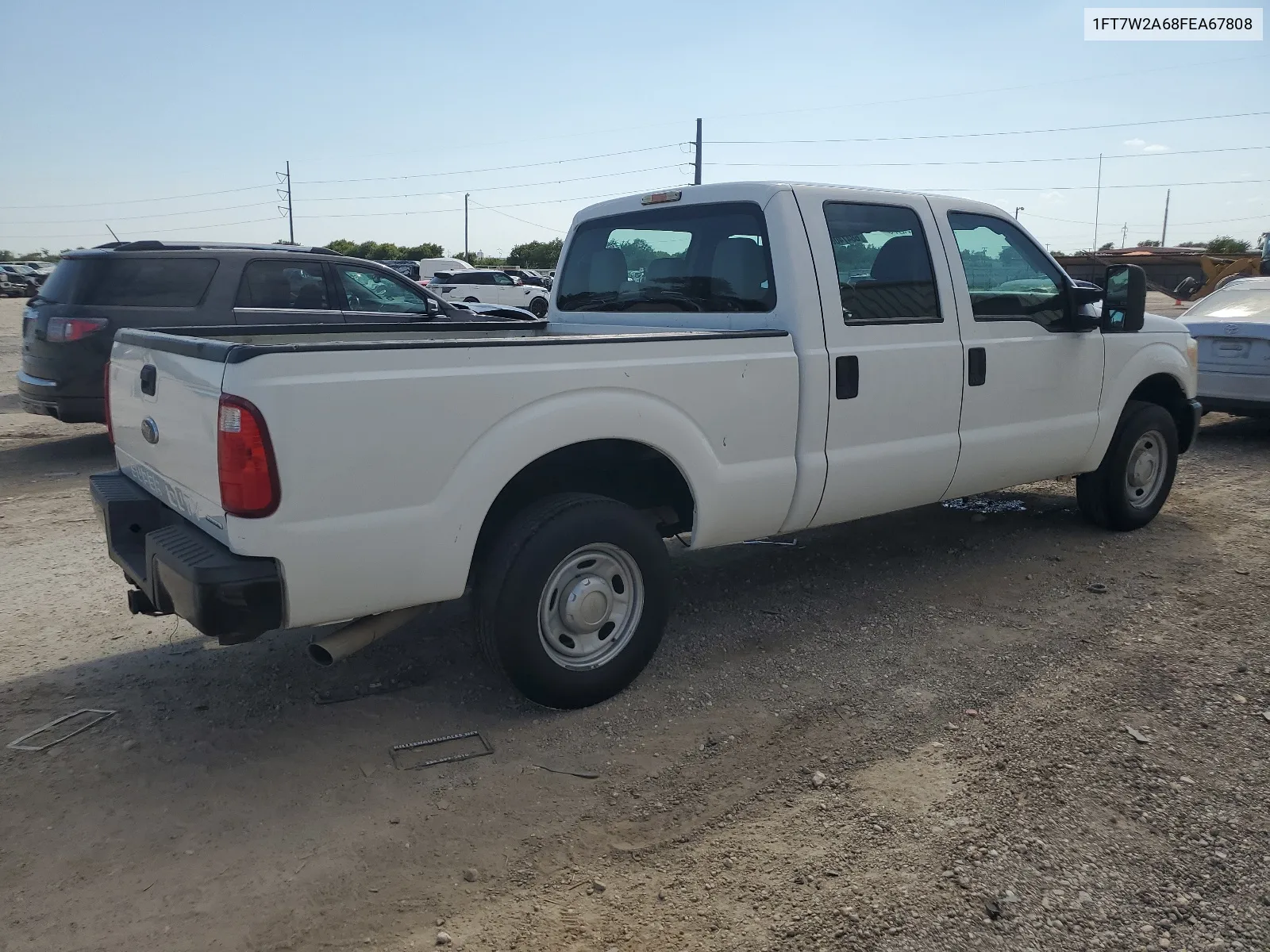 1FT7W2A68FEA67808 2015 Ford F250 Super Duty