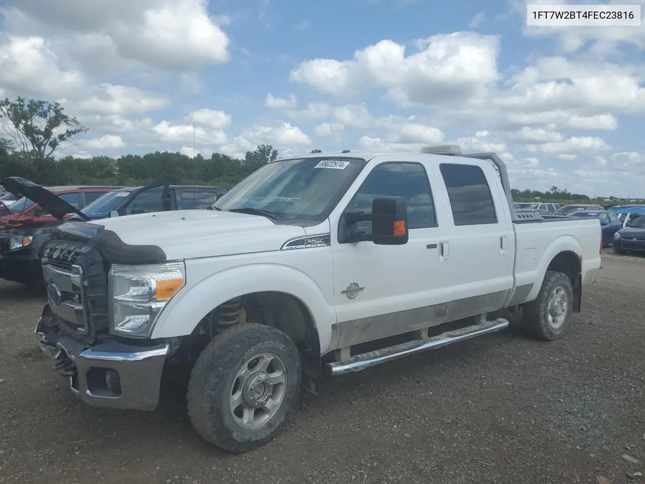 2015 Ford F250 Super Duty VIN: 1FT7W2BT4FEC23816 Lot: 68622974