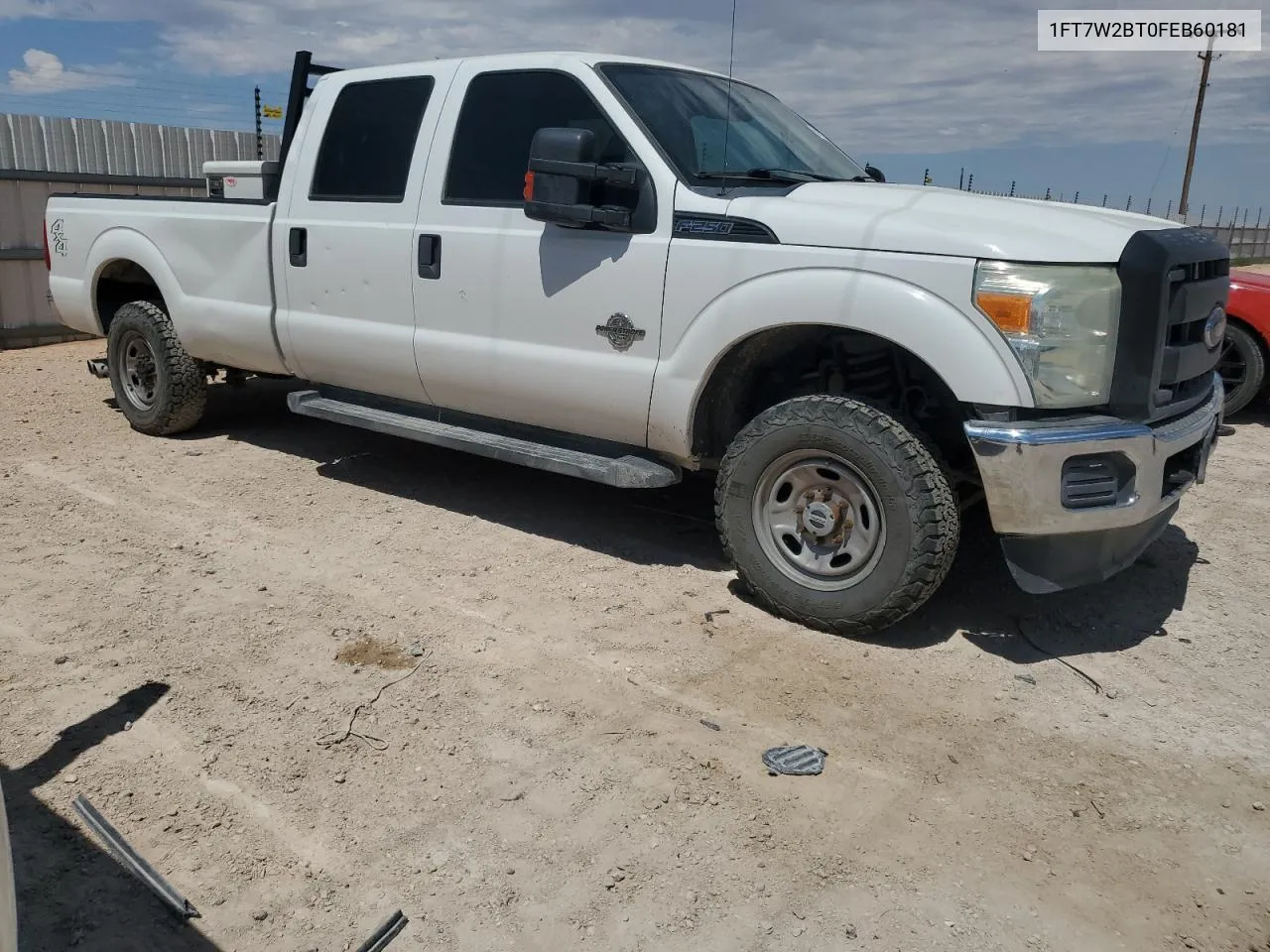 2015 Ford F250 Super Duty VIN: 1FT7W2BT0FEB60181 Lot: 68858904