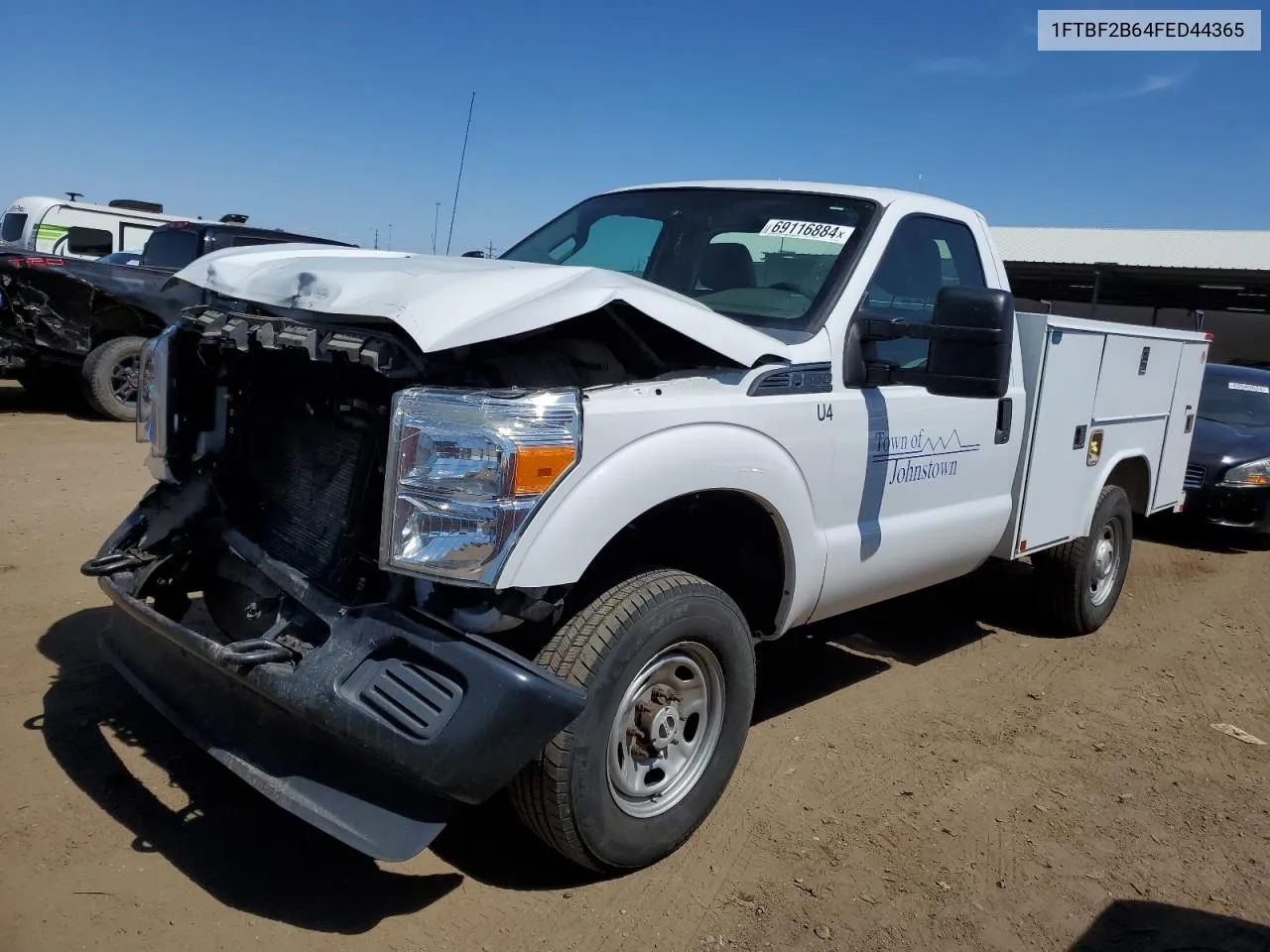 2015 Ford F250 Super Duty VIN: 1FTBF2B64FED44365 Lot: 69116884