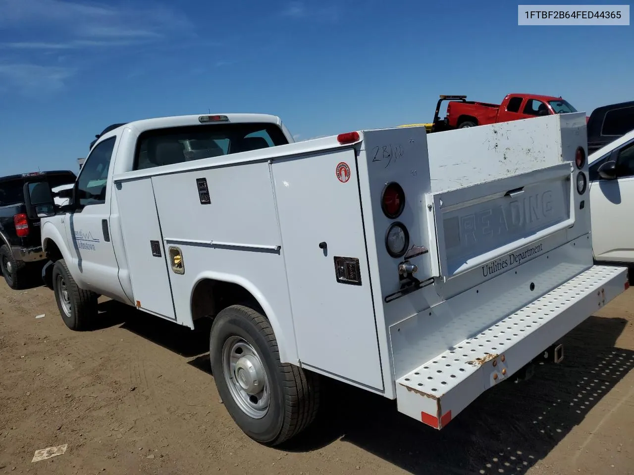 2015 Ford F250 Super Duty VIN: 1FTBF2B64FED44365 Lot: 69116884