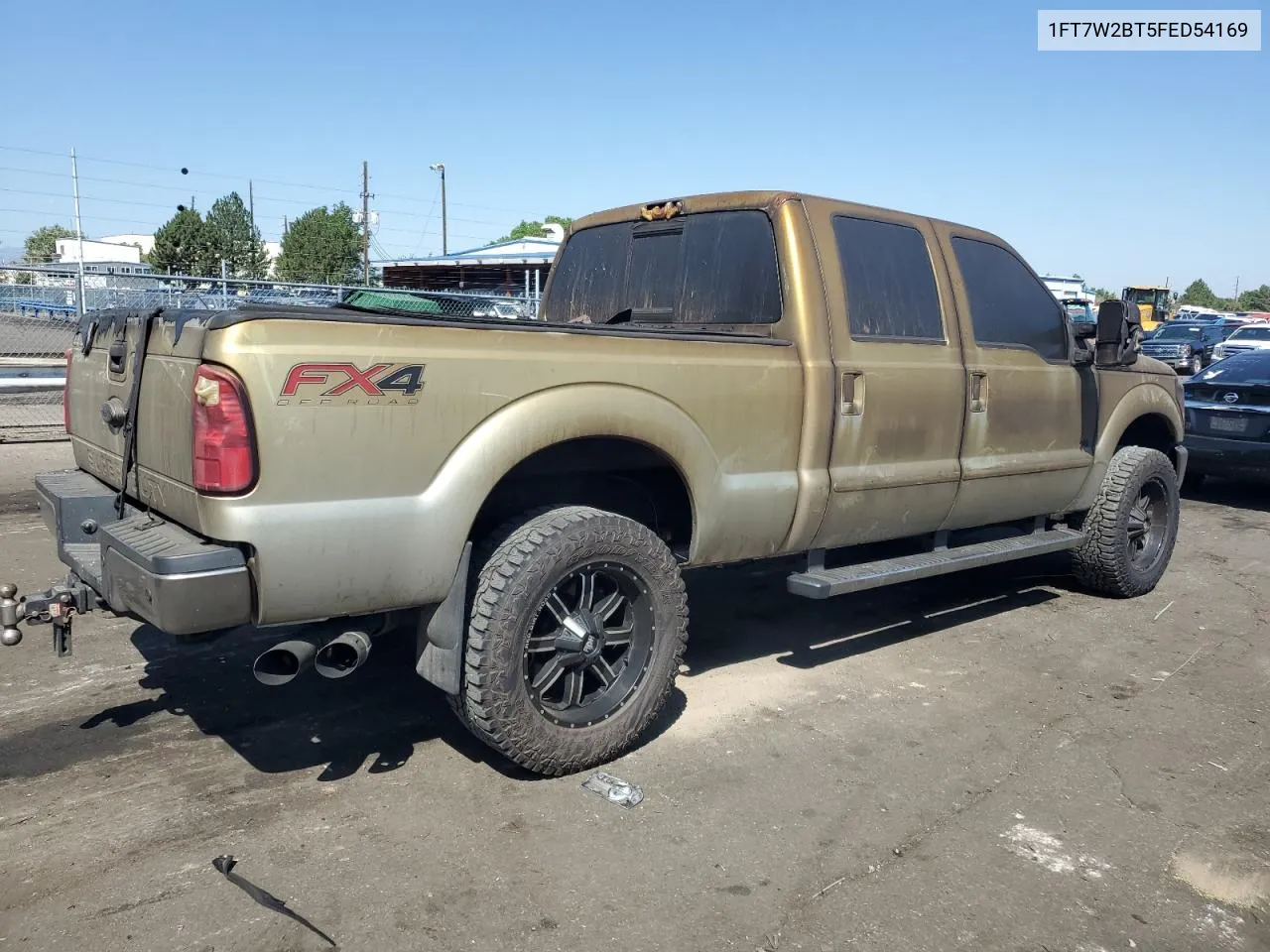 2015 Ford F250 Super Duty VIN: 1FT7W2BT5FED54169 Lot: 69820754