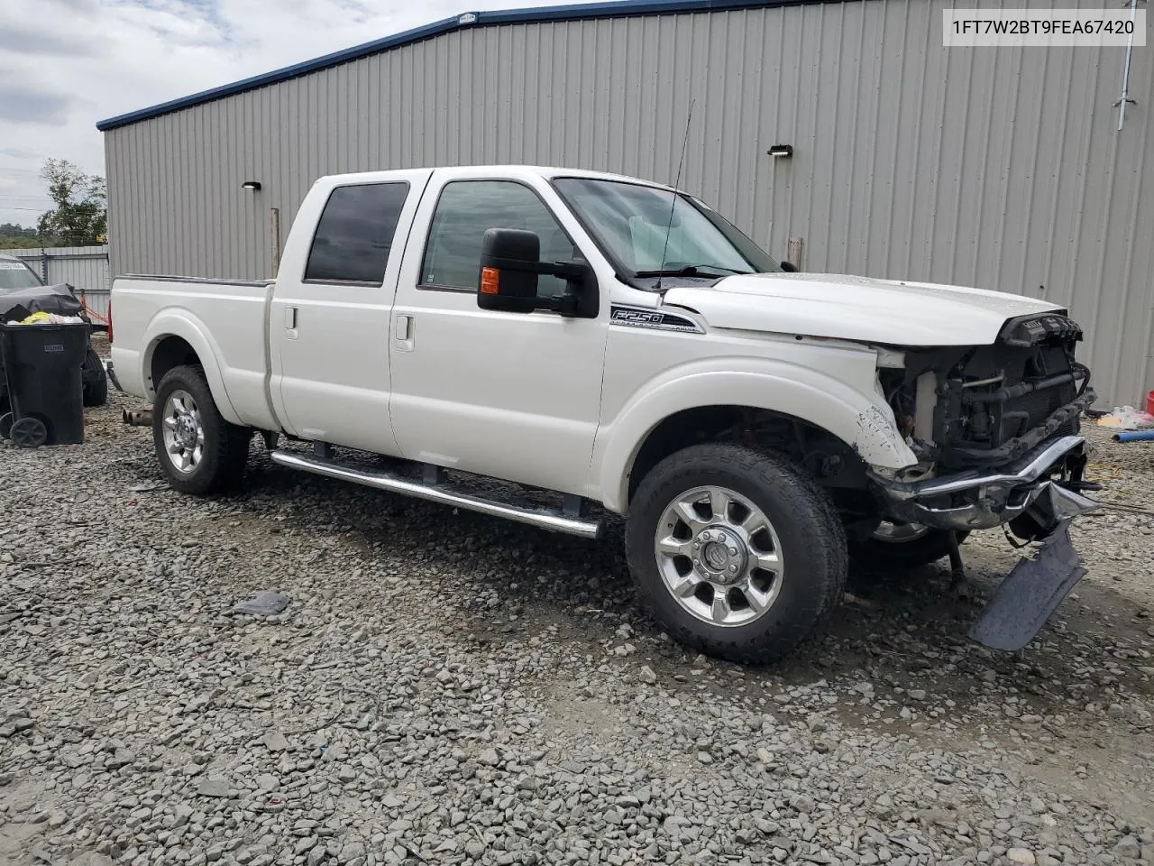 1FT7W2BT9FEA67420 2015 Ford F250 Super Duty