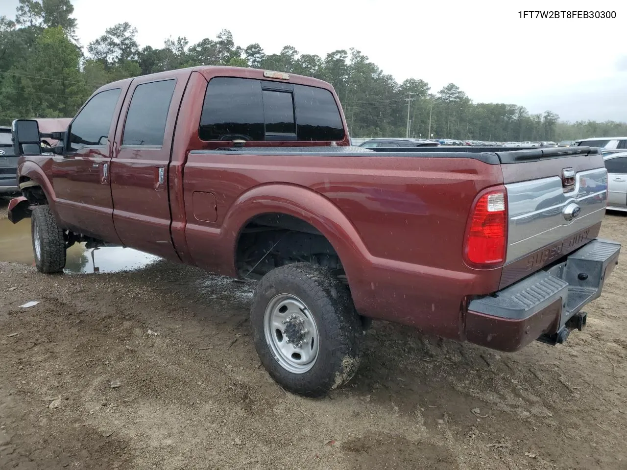 2015 Ford F250 Super Duty VIN: 1FT7W2BT8FEB30300 Lot: 71163364