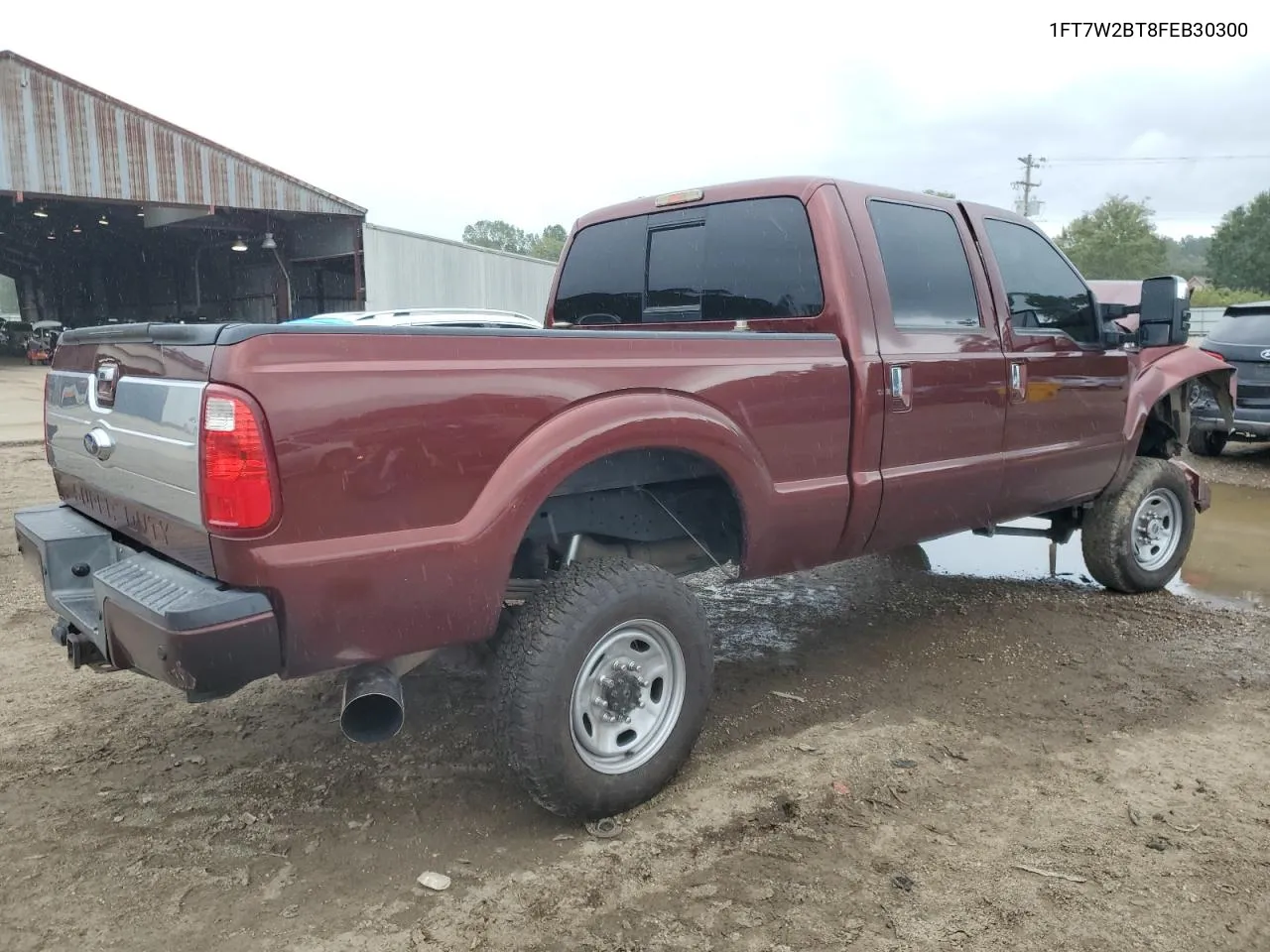 2015 Ford F250 Super Duty VIN: 1FT7W2BT8FEB30300 Lot: 71163364