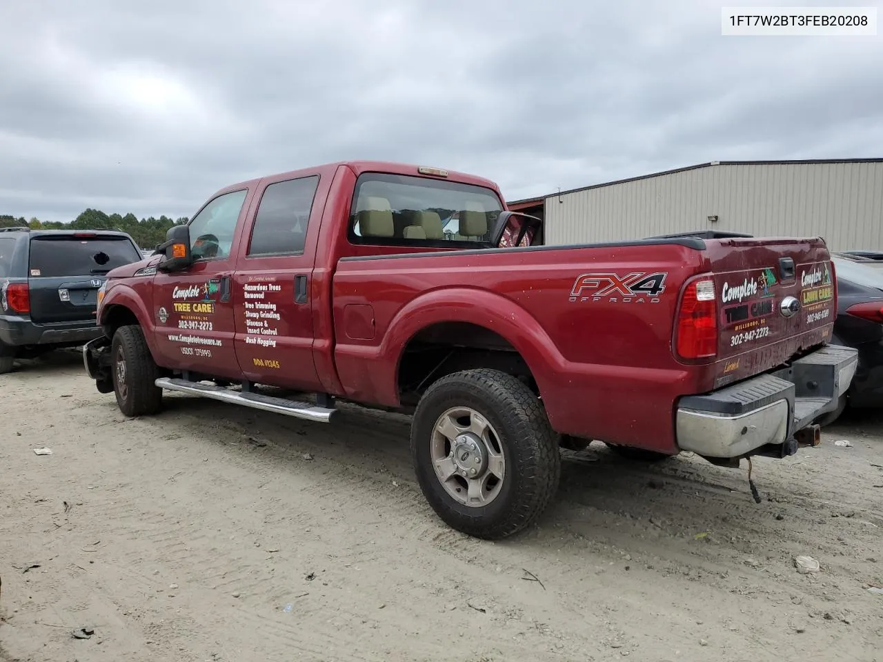 1FT7W2BT3FEB20208 2015 Ford F250 Super Duty