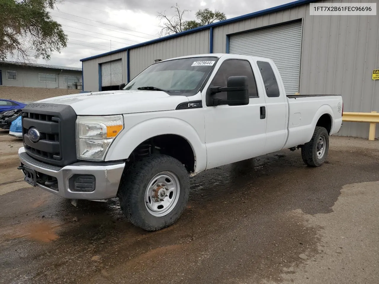 2015 Ford F250 Super Duty VIN: 1FT7X2B61FEC96696 Lot: 71629644