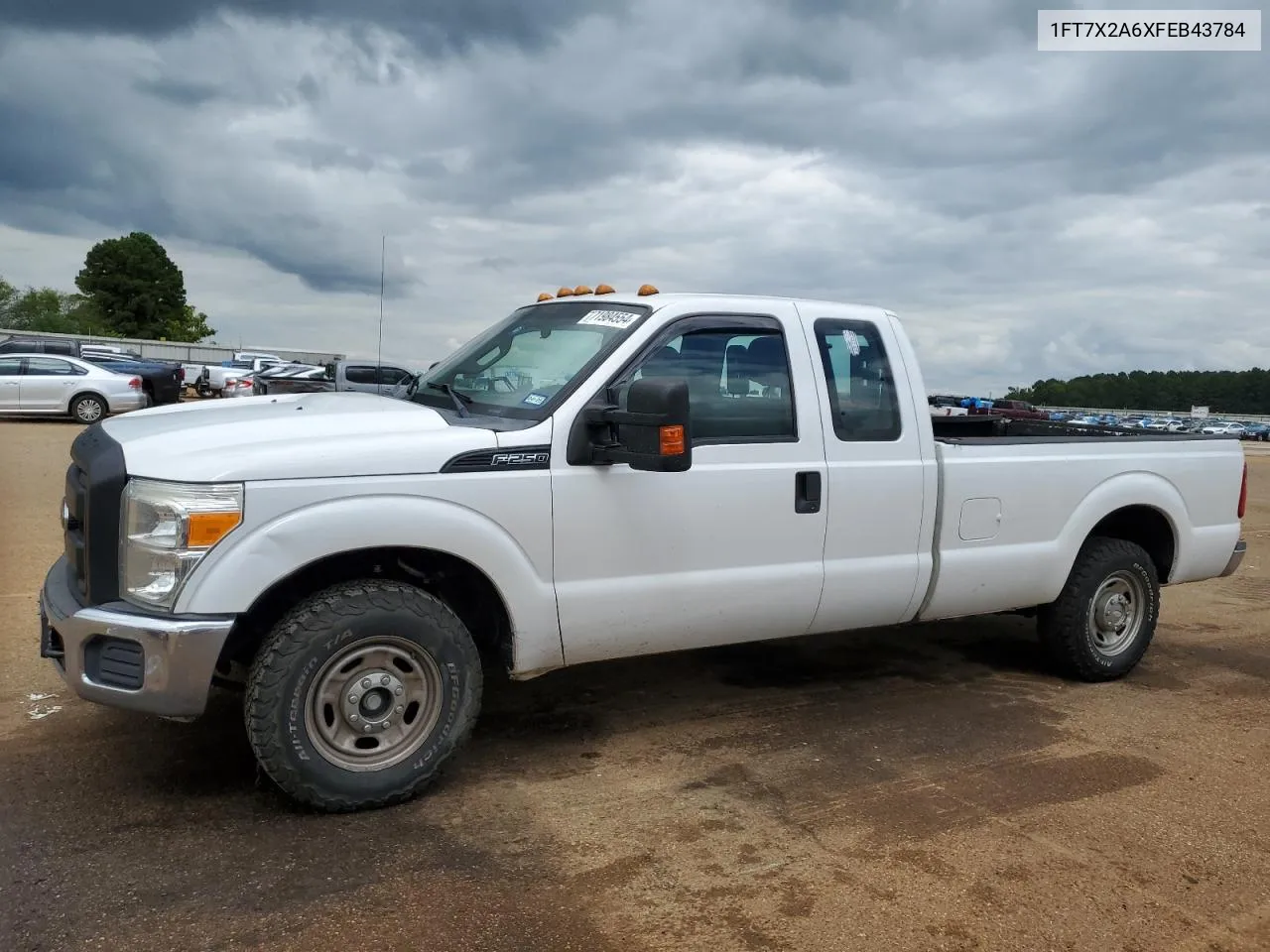 2015 Ford F250 Super Duty VIN: 1FT7X2A6XFEB43784 Lot: 71984554