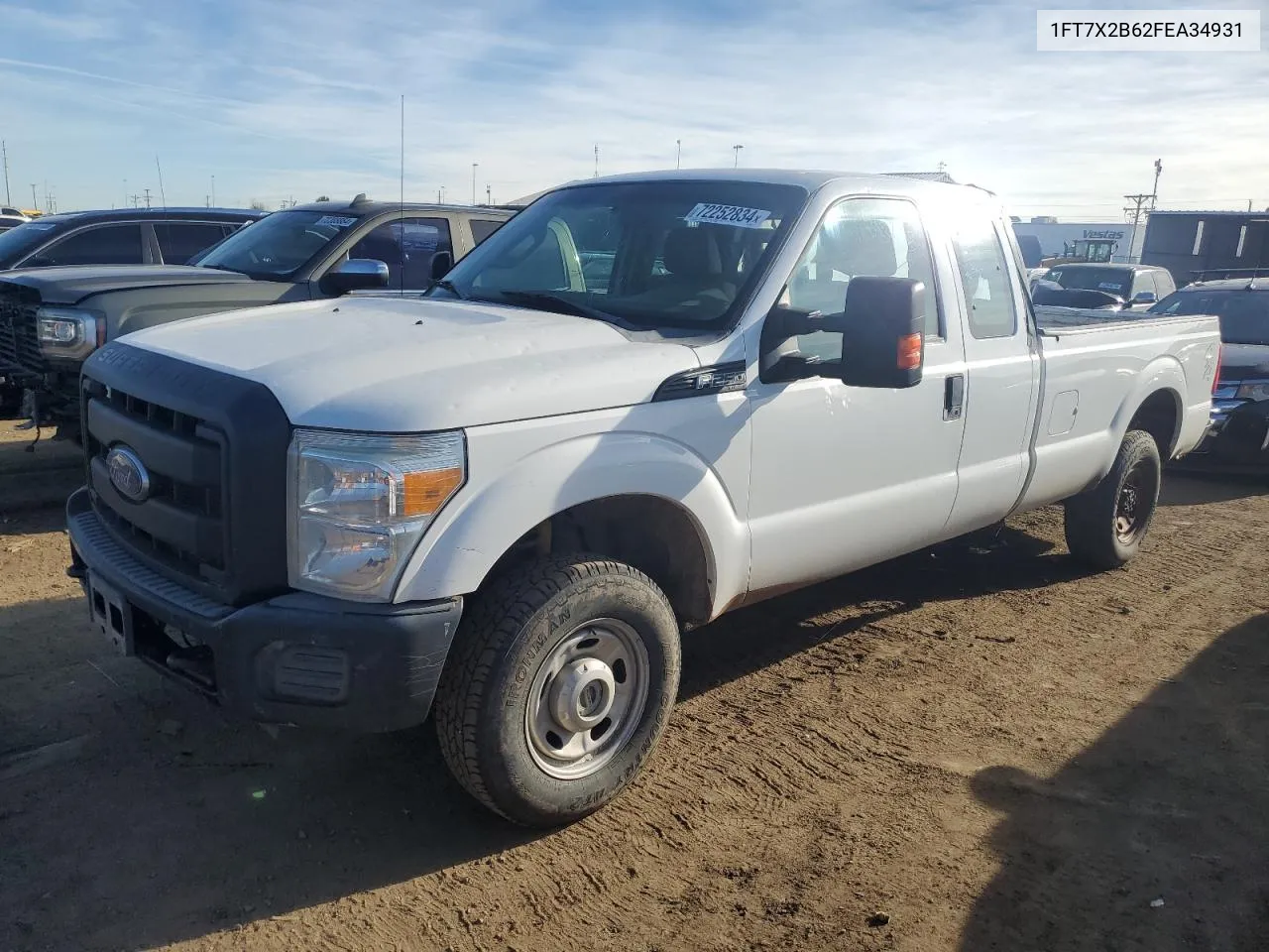 2015 Ford F250 Super Duty VIN: 1FT7X2B62FEA34931 Lot: 72252834