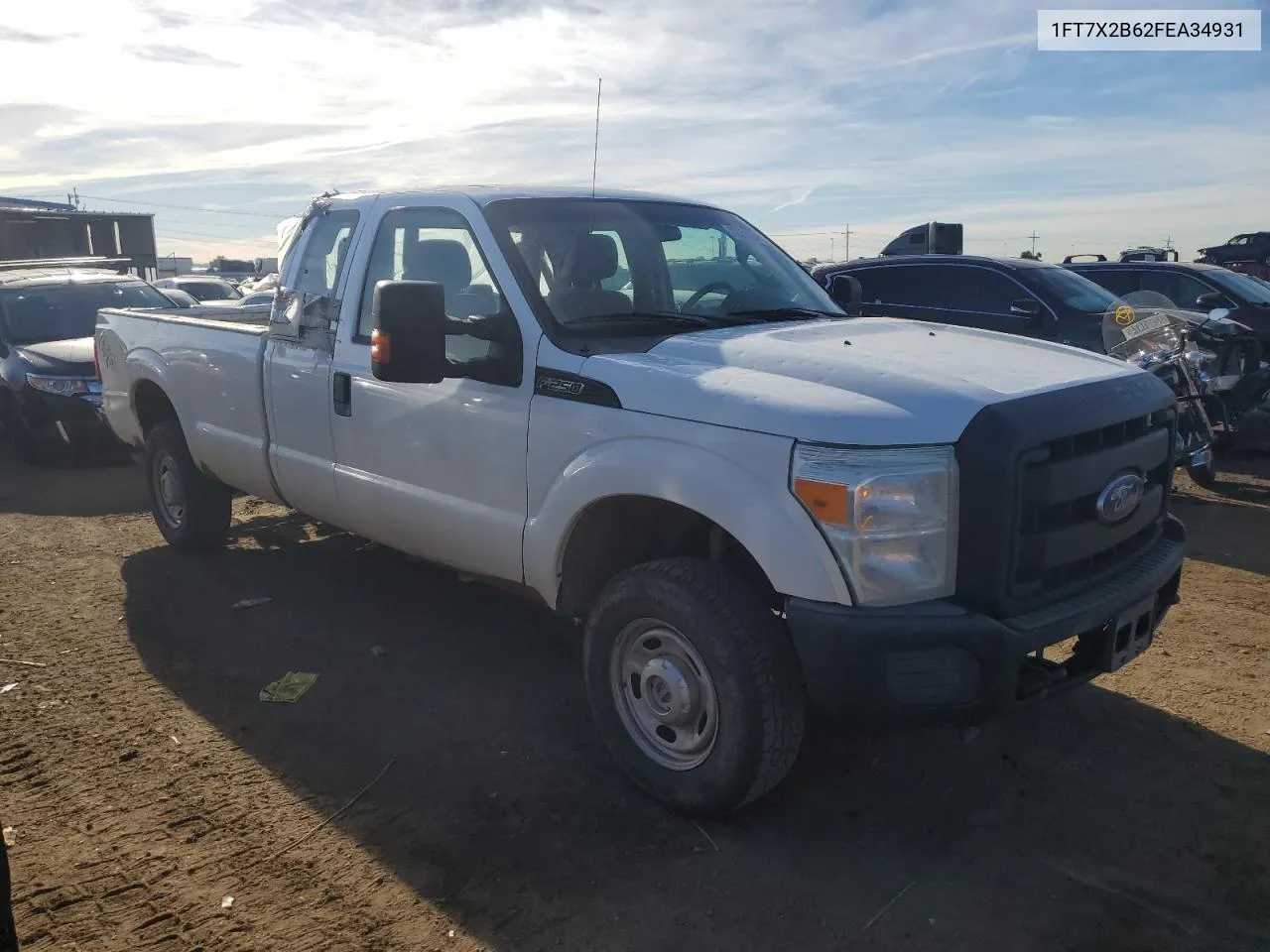 2015 Ford F250 Super Duty VIN: 1FT7X2B62FEA34931 Lot: 72252834