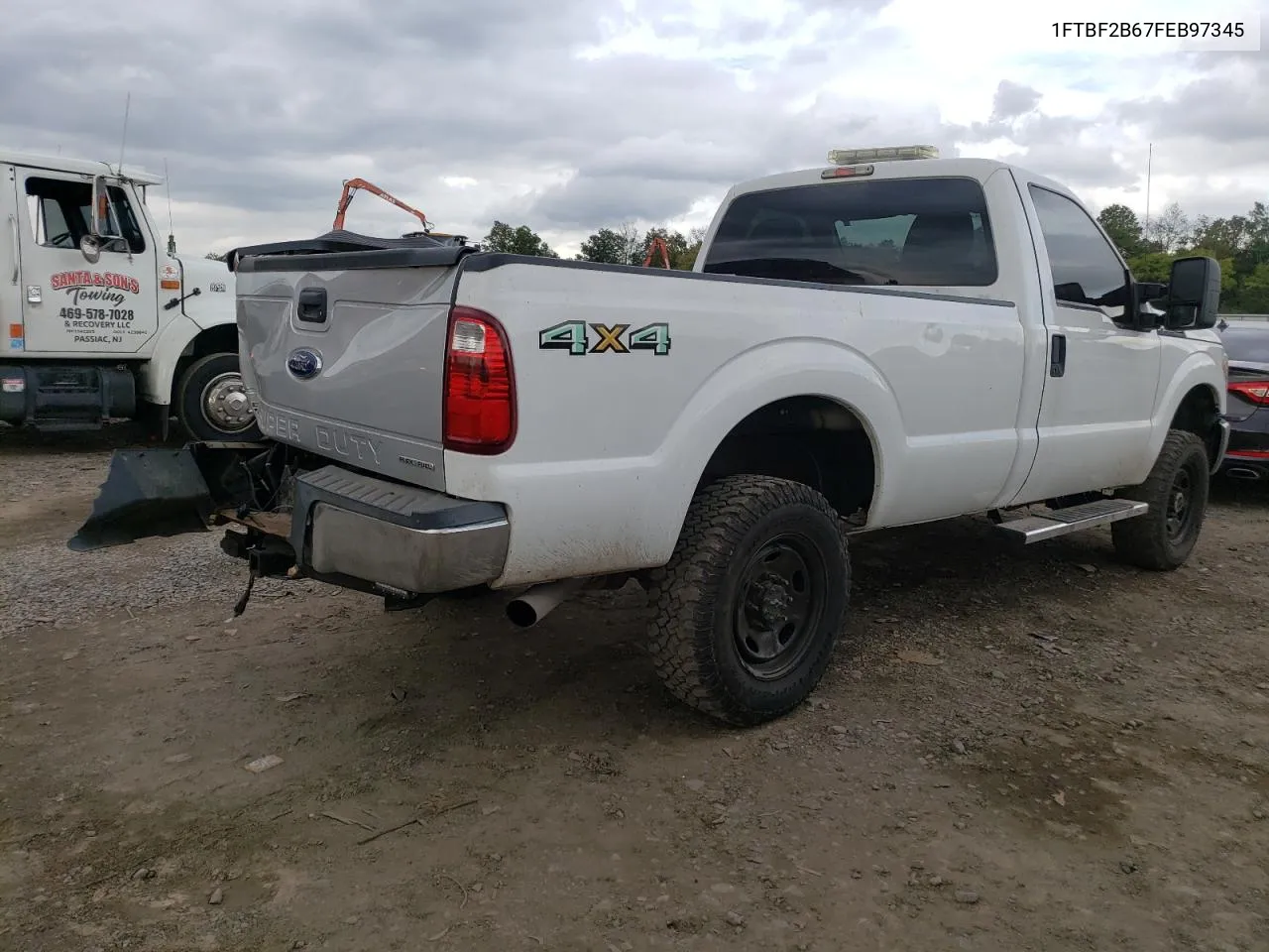 1FTBF2B67FEB97345 2015 Ford F250 Super Duty