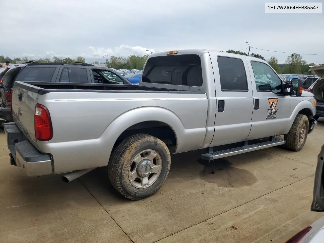 1FT7W2A64FEB85547 2015 Ford F250 Super Duty