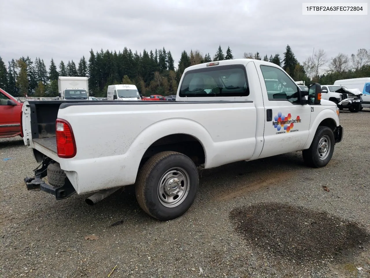 1FTBF2A63FEC72804 2015 Ford F250 Super Duty