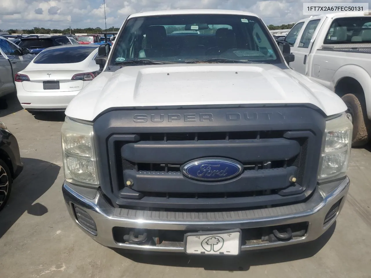 2015 Ford F250 Super Duty VIN: 1FT7X2A67FEC50131 Lot: 74576014