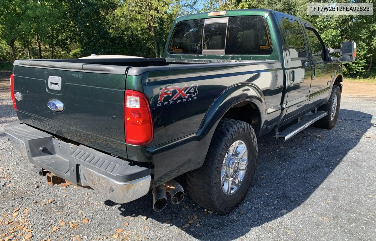 2015 Ford F250 Super Duty VIN: 1FT7W2BT2FEA92823 Lot: 75215984