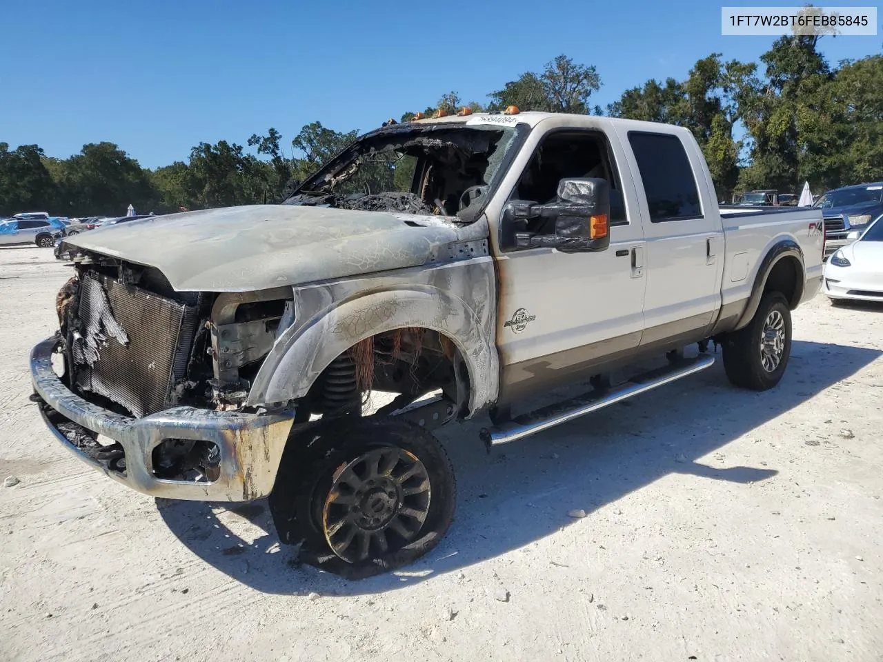 2015 Ford F250 Super Duty VIN: 1FT7W2BT6FEB85845 Lot: 76894094