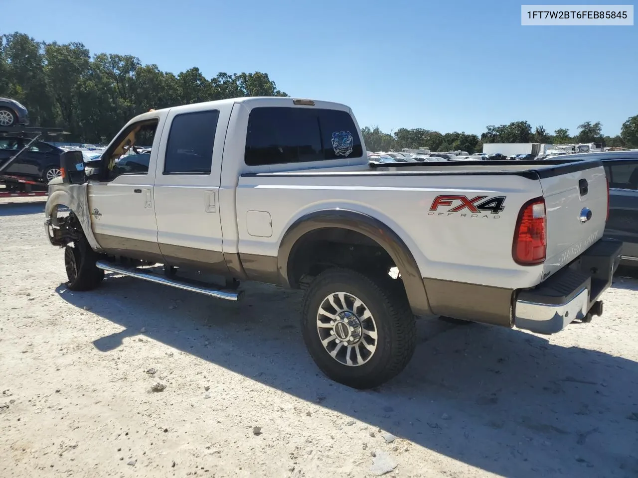 2015 Ford F250 Super Duty VIN: 1FT7W2BT6FEB85845 Lot: 76894094