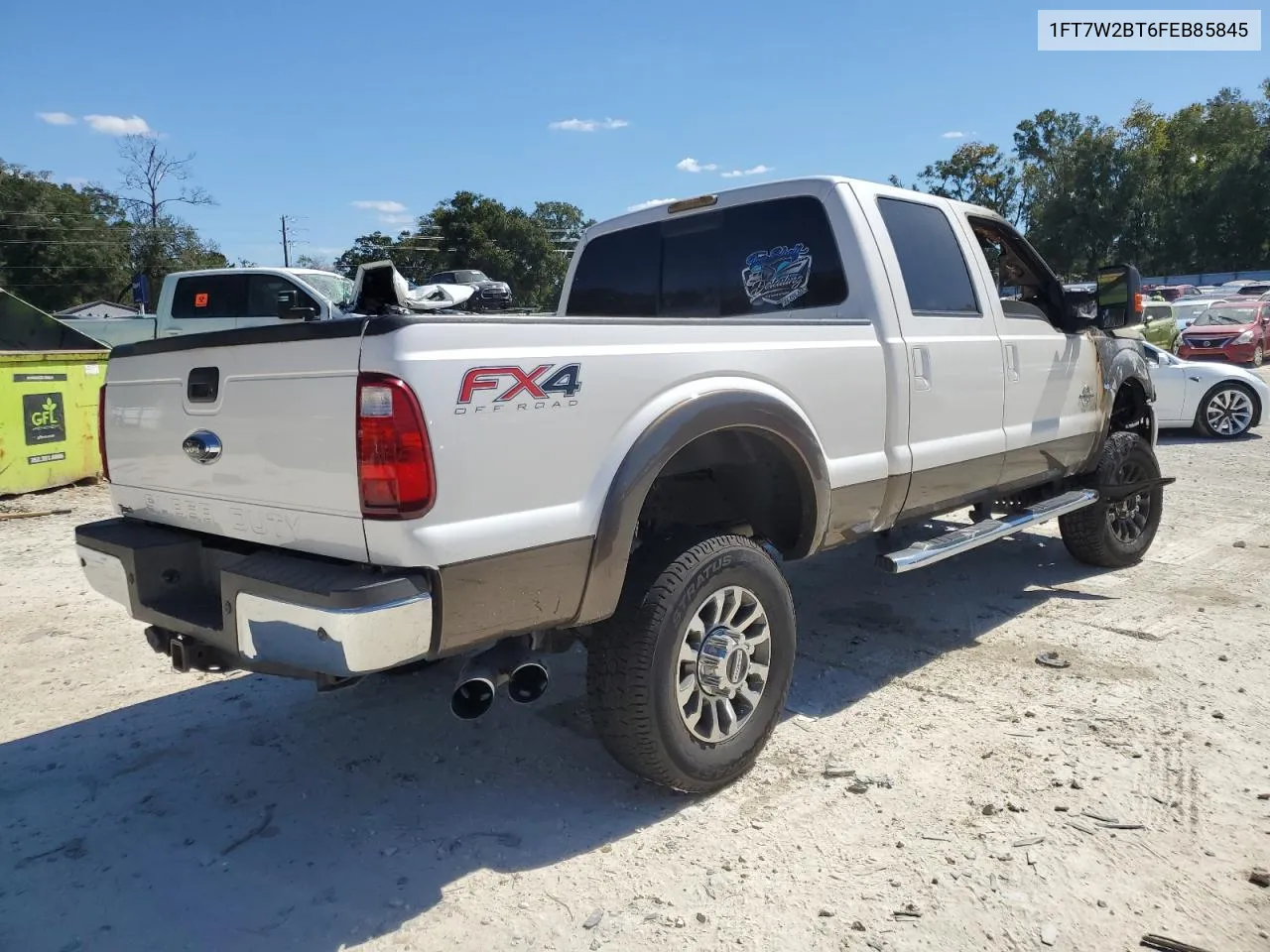 2015 Ford F250 Super Duty VIN: 1FT7W2BT6FEB85845 Lot: 76894094