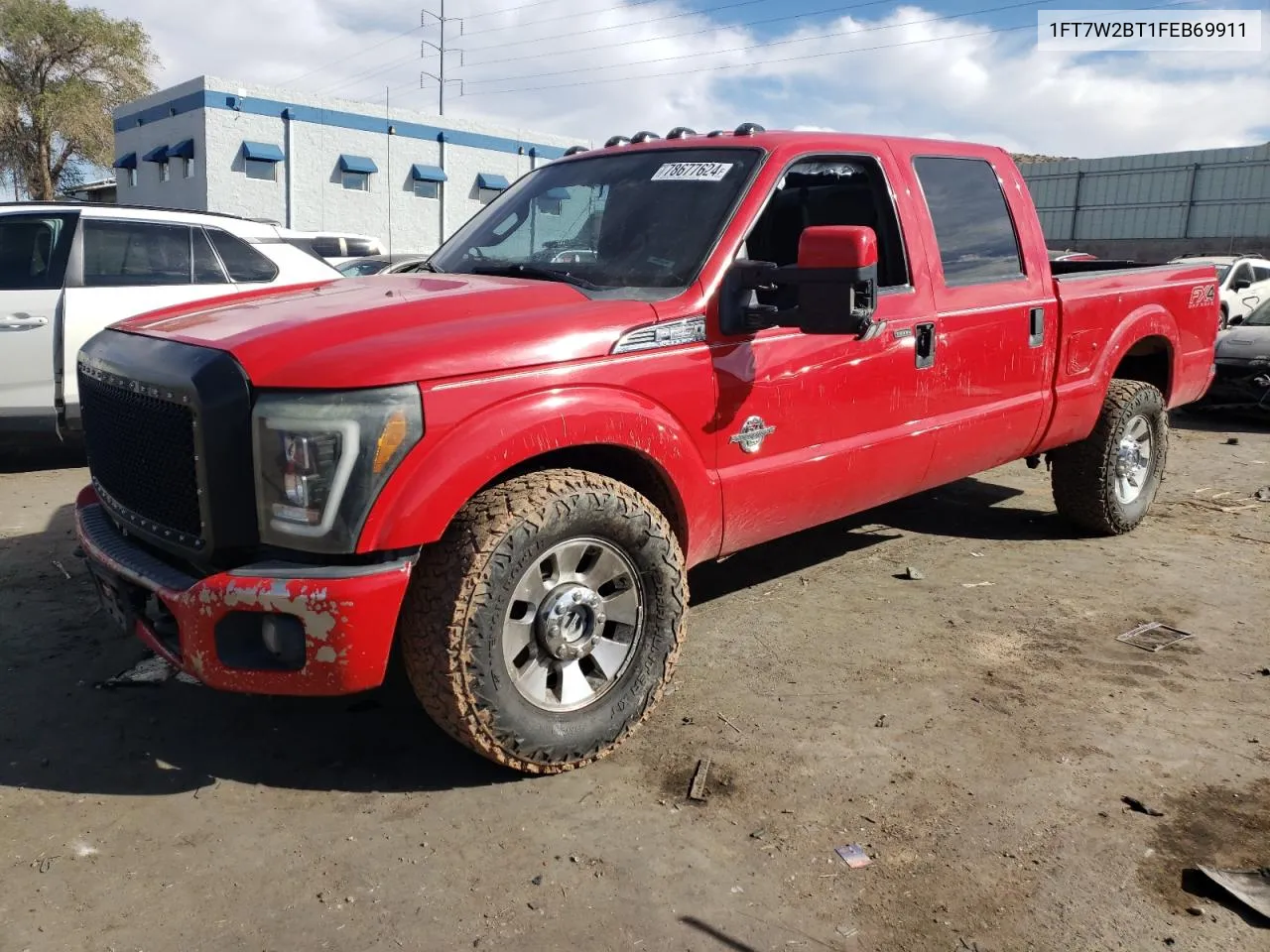 2015 Ford F250 Super Duty VIN: 1FT7W2BT1FEB69911 Lot: 78677624