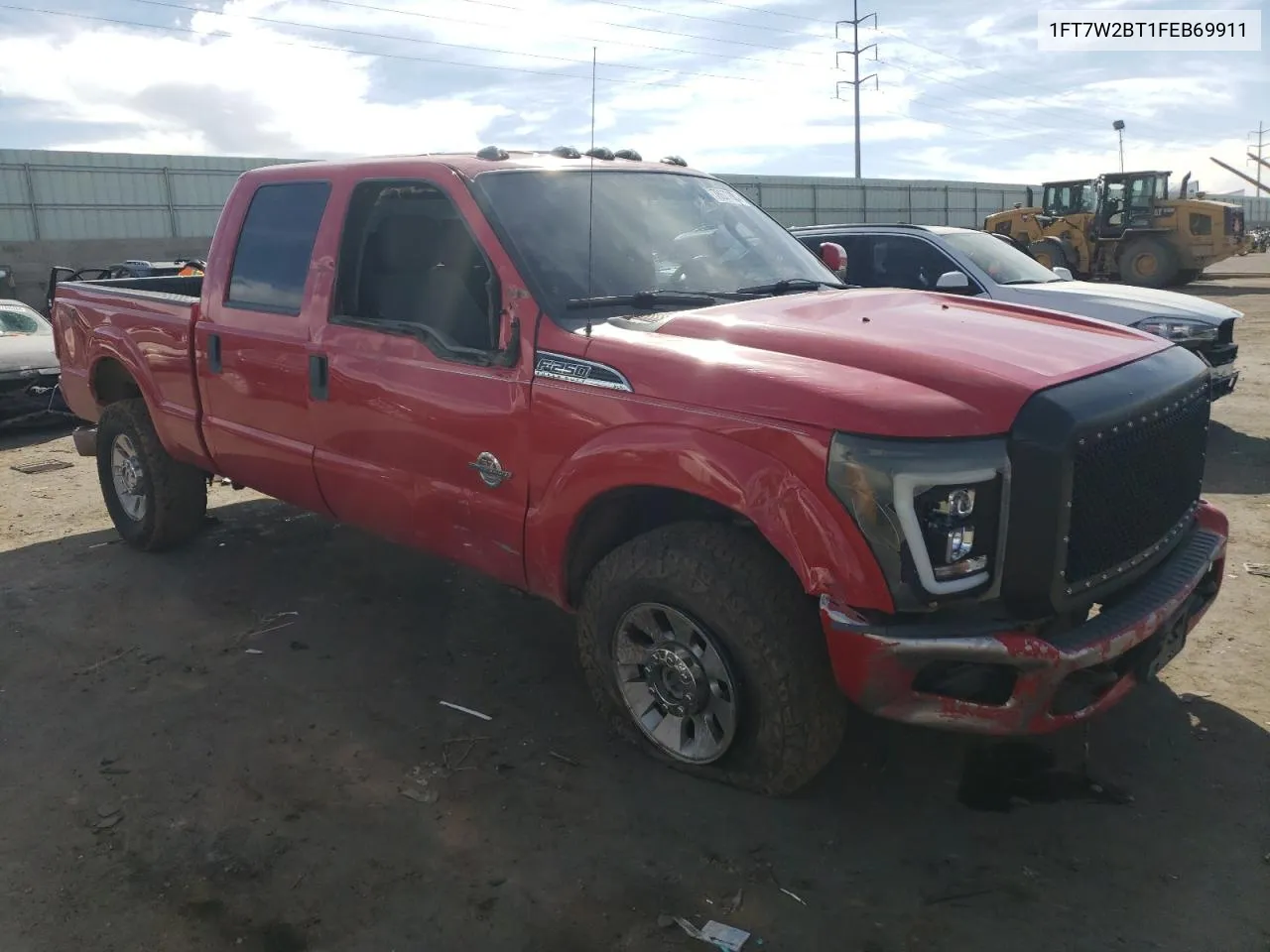 2015 Ford F250 Super Duty VIN: 1FT7W2BT1FEB69911 Lot: 78677624