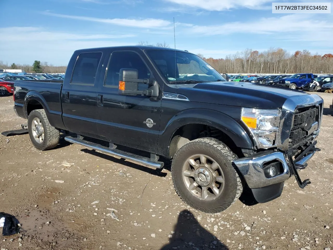 2015 Ford F250 Super Duty VIN: 1FT7W2BT3FEC34502 Lot: 78793504