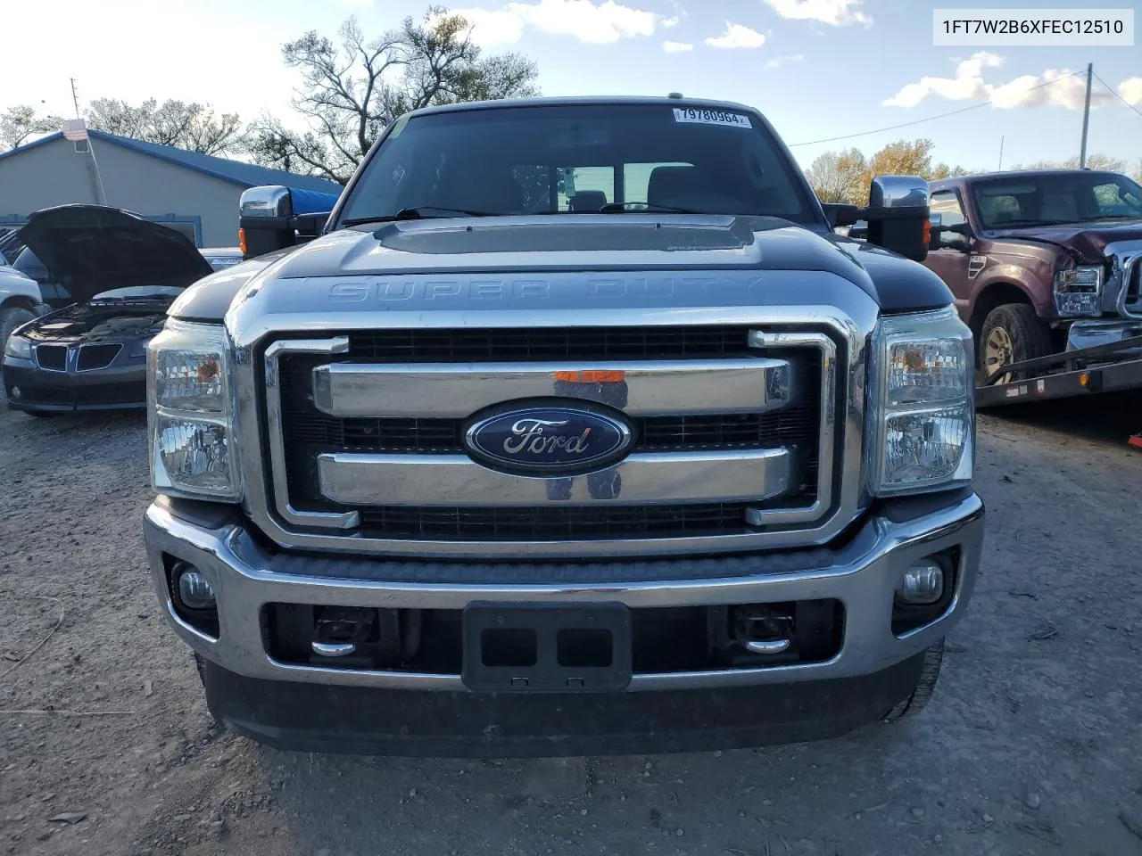 2015 Ford F250 Super Duty VIN: 1FT7W2B6XFEC12510 Lot: 79780964