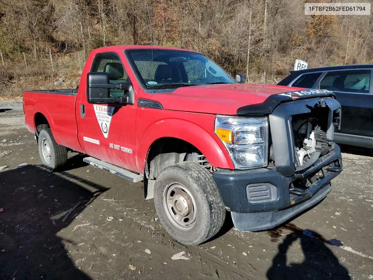 2015 Ford F250 Super Duty VIN: 1FTBF2B62FED61794 Lot: 79897084