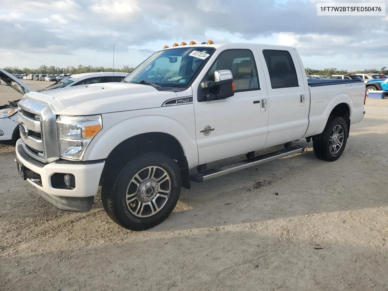 2015 Ford F250 Super Duty VIN: 1FT7W2BT5FED50476 Lot: 80370234