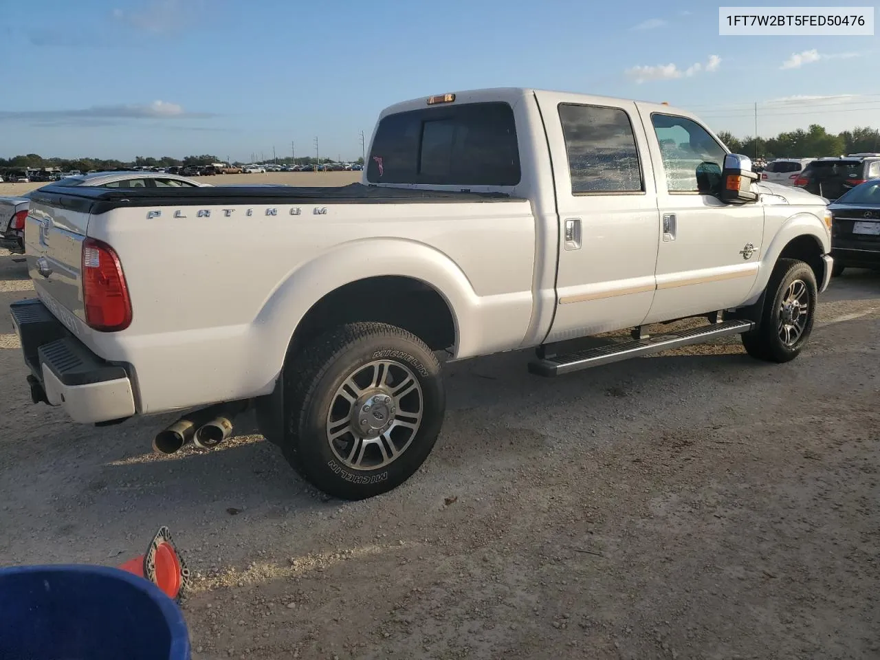 2015 Ford F250 Super Duty VIN: 1FT7W2BT5FED50476 Lot: 80370234