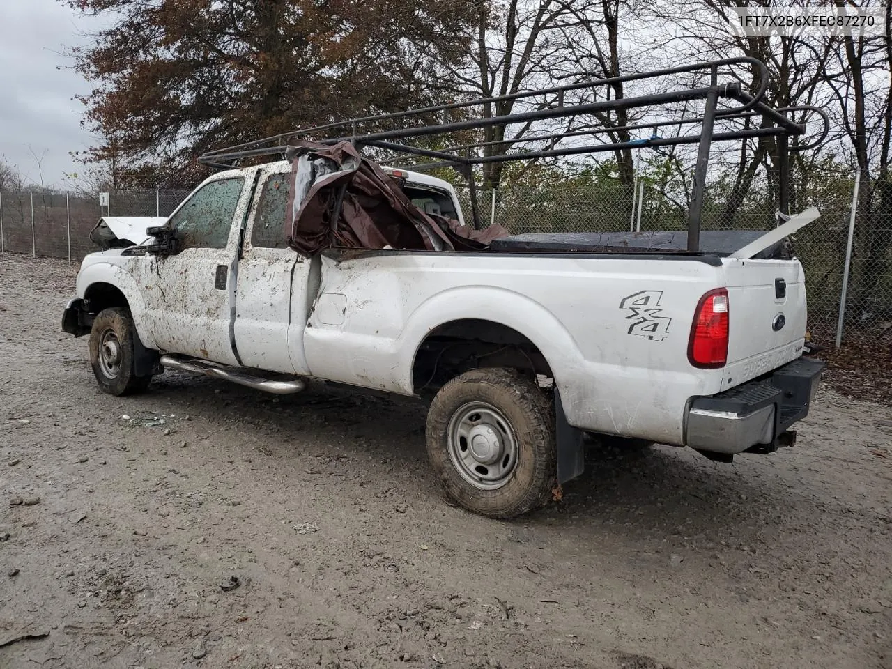 2015 Ford F250 Super Duty VIN: 1FT7X2B6XFEC87270 Lot: 81055084