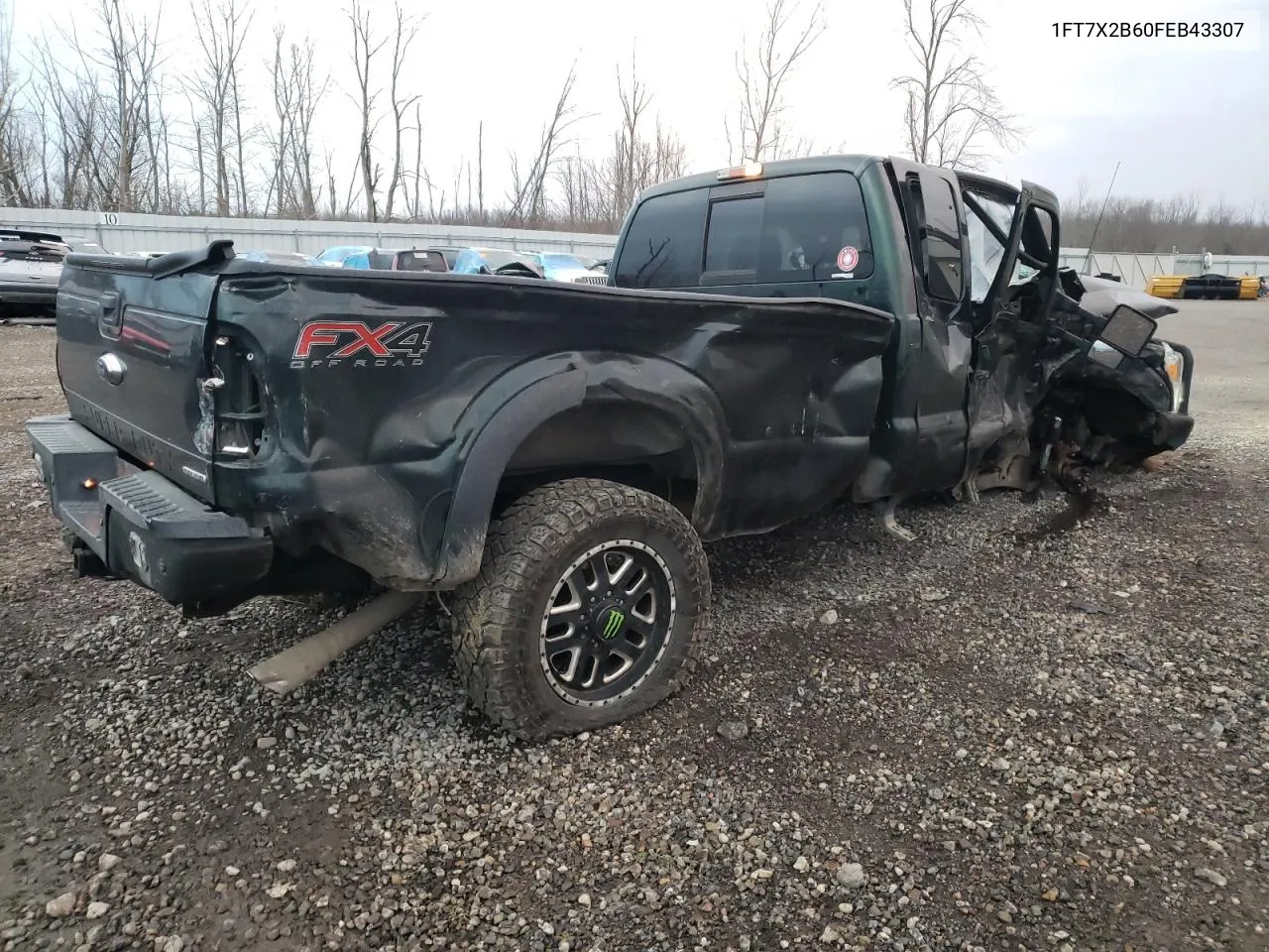 2015 Ford F250 Super Duty VIN: 1FT7X2B60FEB43307 Lot: 81487394