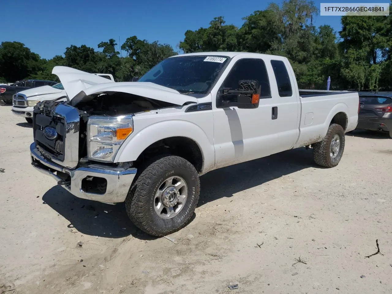 2016 Ford F250 Super Duty VIN: 1FT7X2B66GEC48841 Lot: 51693774