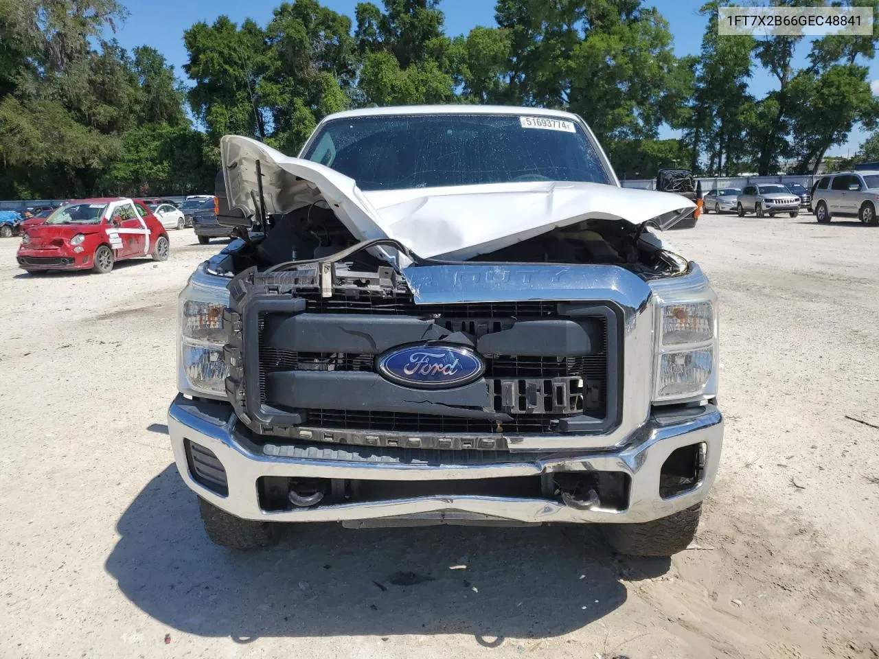 2016 Ford F250 Super Duty VIN: 1FT7X2B66GEC48841 Lot: 51693774