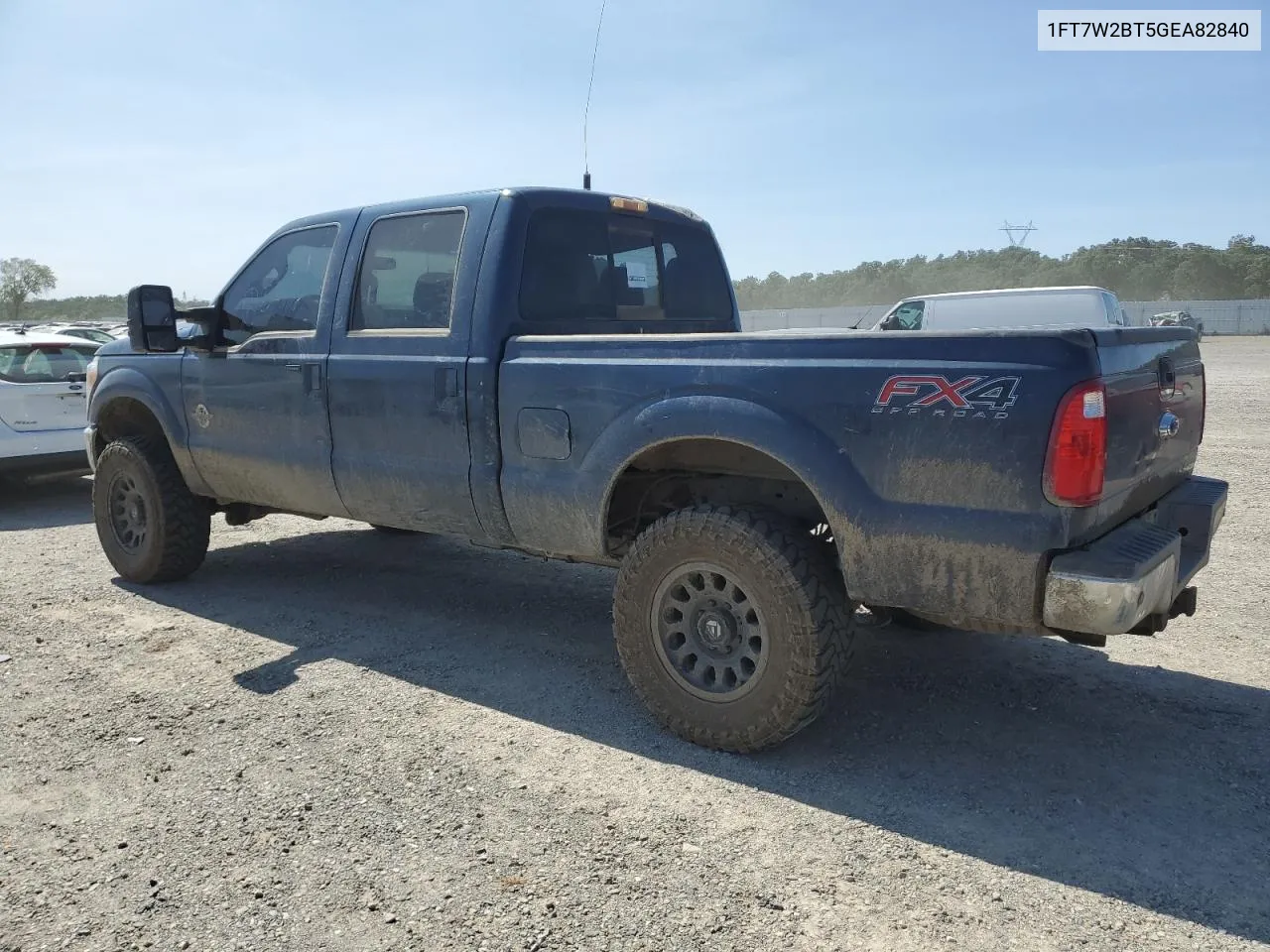 2016 Ford F250 Super Duty VIN: 1FT7W2BT5GEA82840 Lot: 54282344