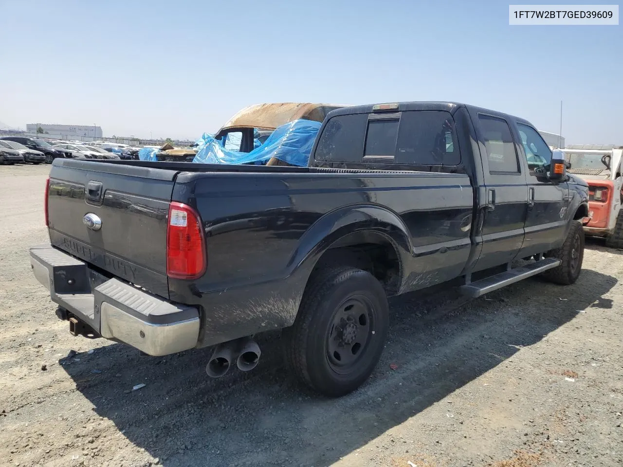 2016 Ford F250 Super Duty VIN: 1FT7W2BT7GED39609 Lot: 58942544