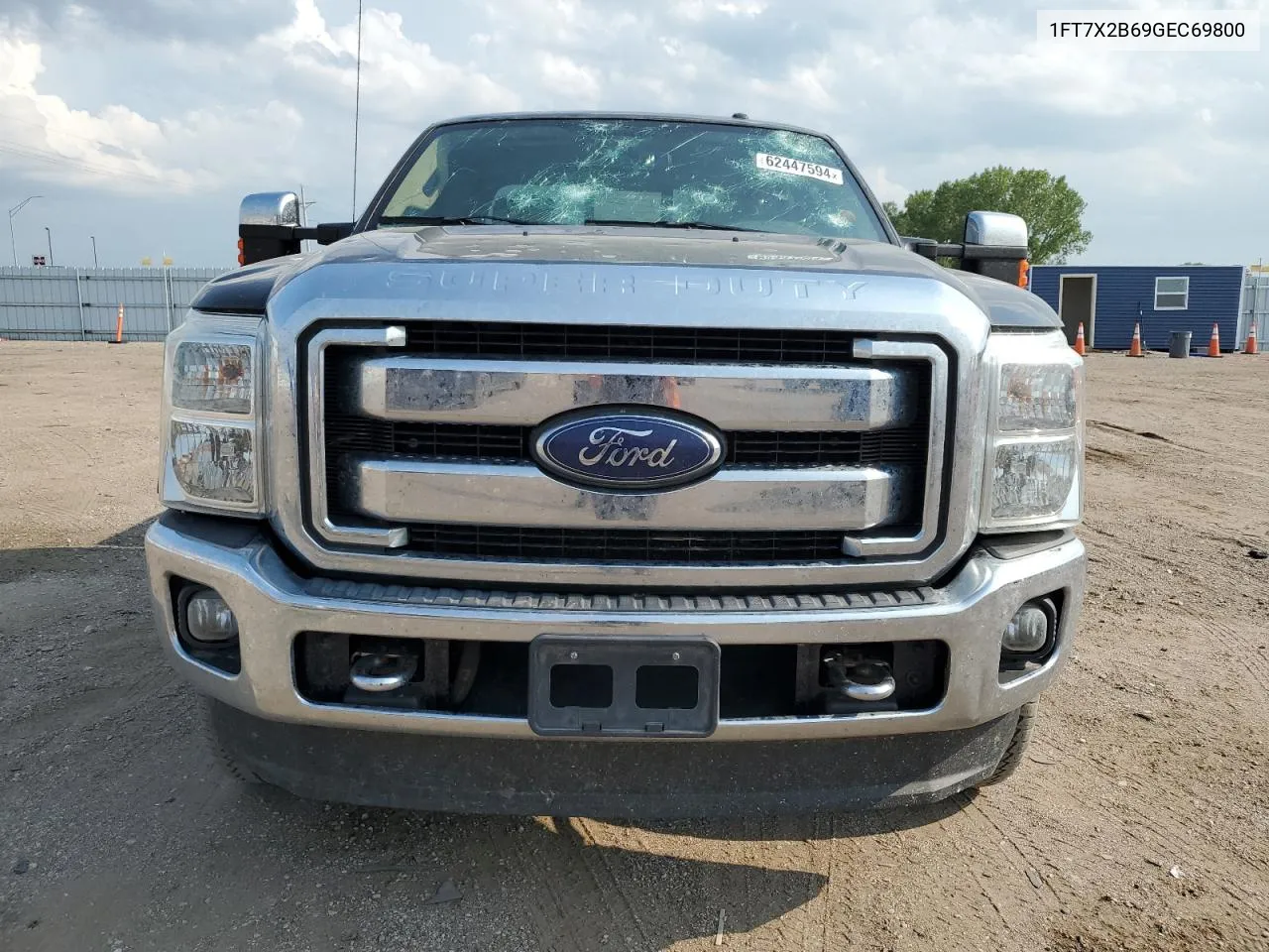 2016 Ford F250 Super Duty VIN: 1FT7X2B69GEC69800 Lot: 62447594