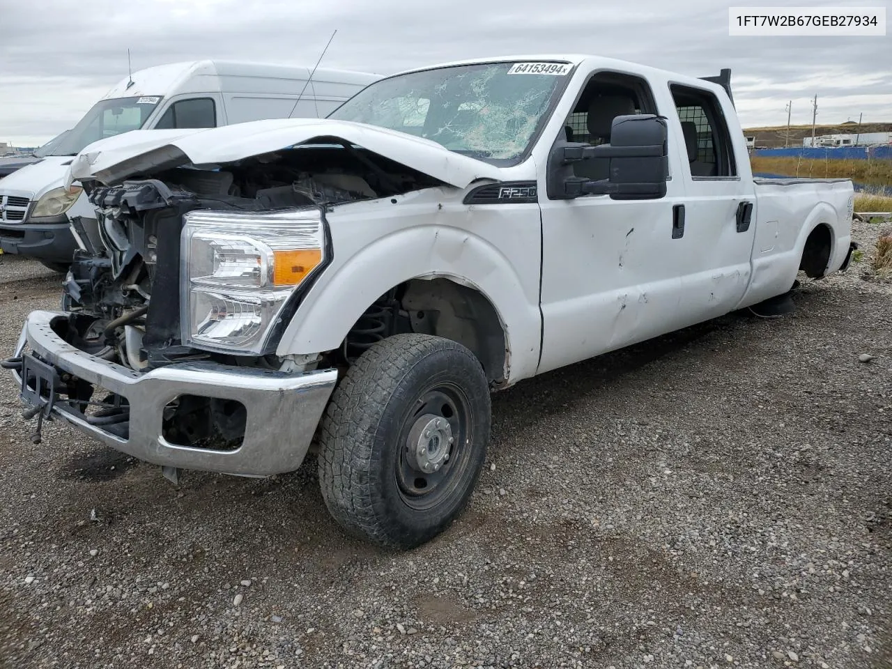 2016 Ford F250 Super Duty VIN: 1FT7W2B67GEB27934 Lot: 64153494