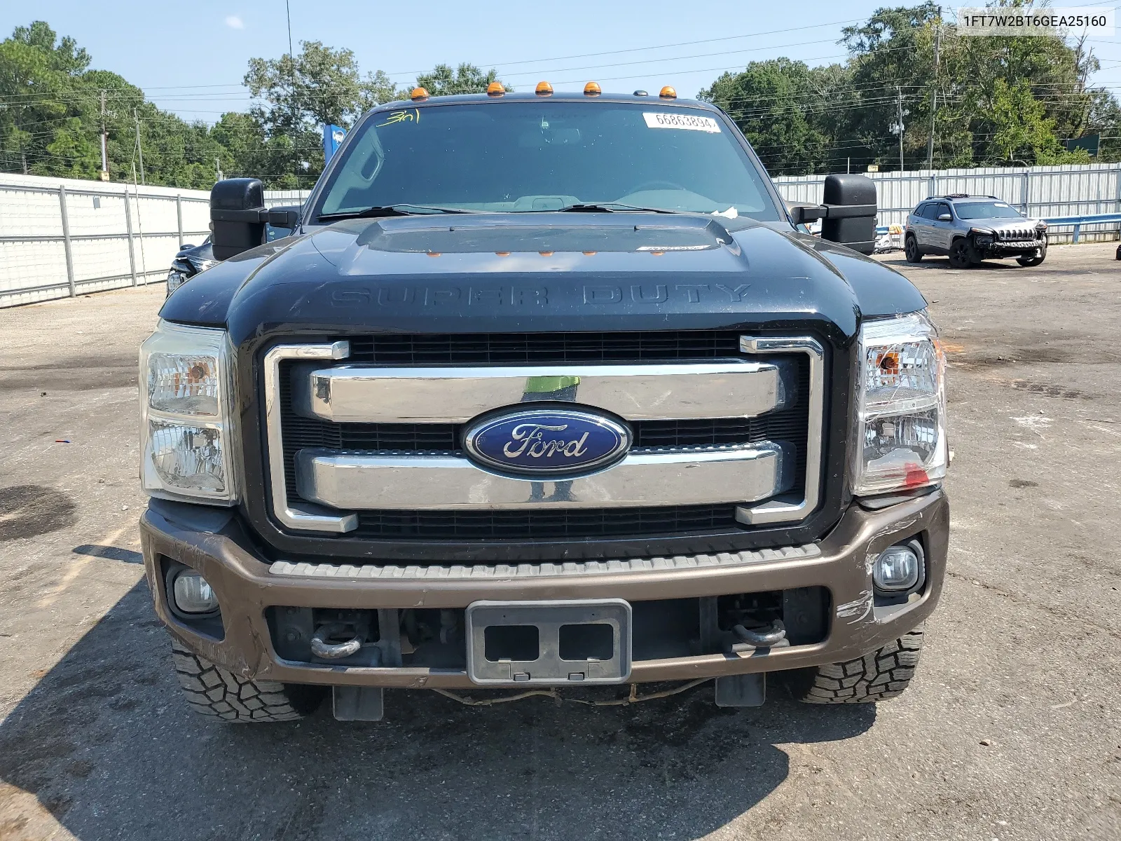 2016 Ford F250 Super Duty VIN: 1FT7W2BT6GEA25160 Lot: 66863894