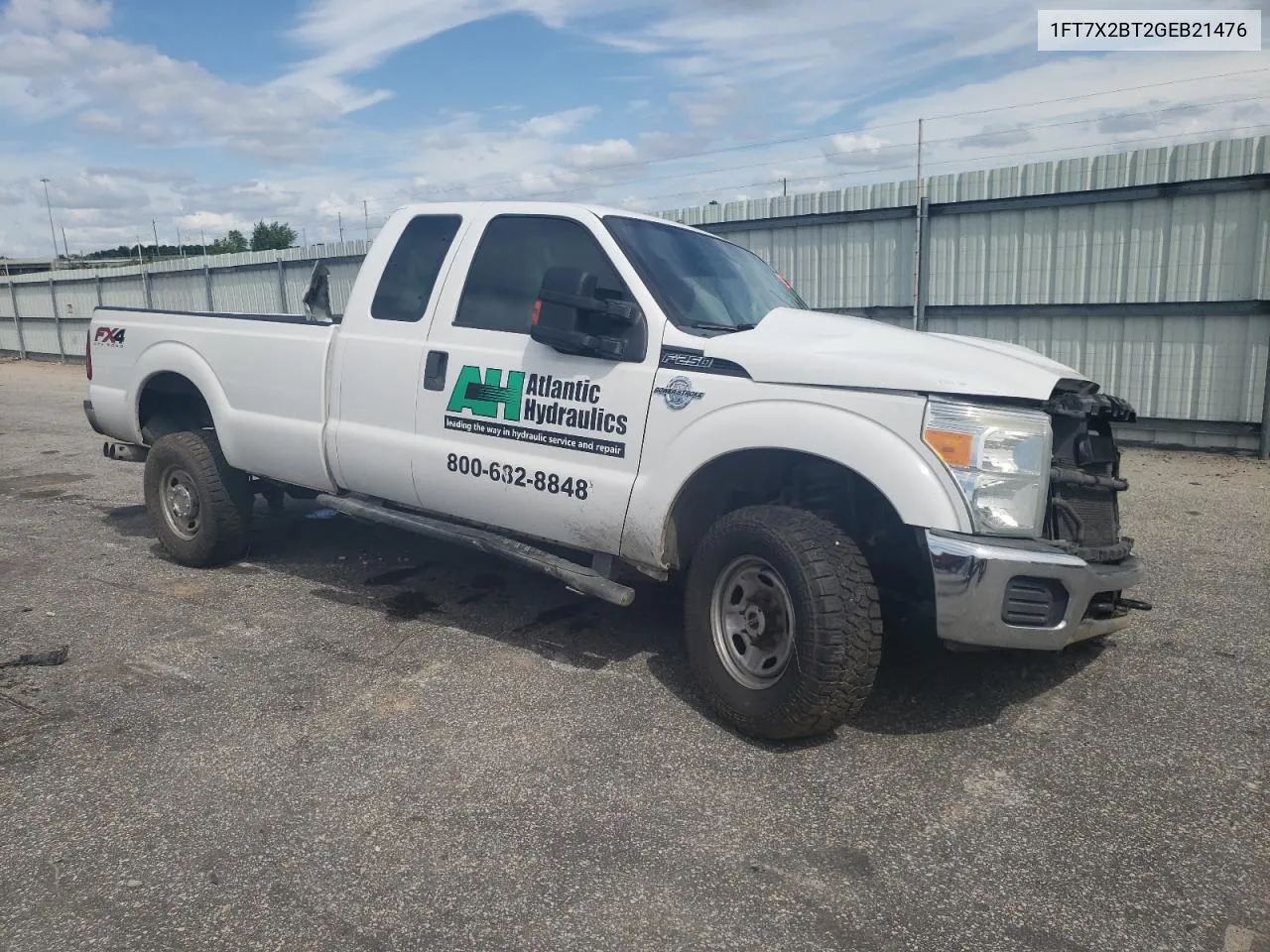 1FT7X2BT2GEB21476 2016 Ford F250 Super Duty