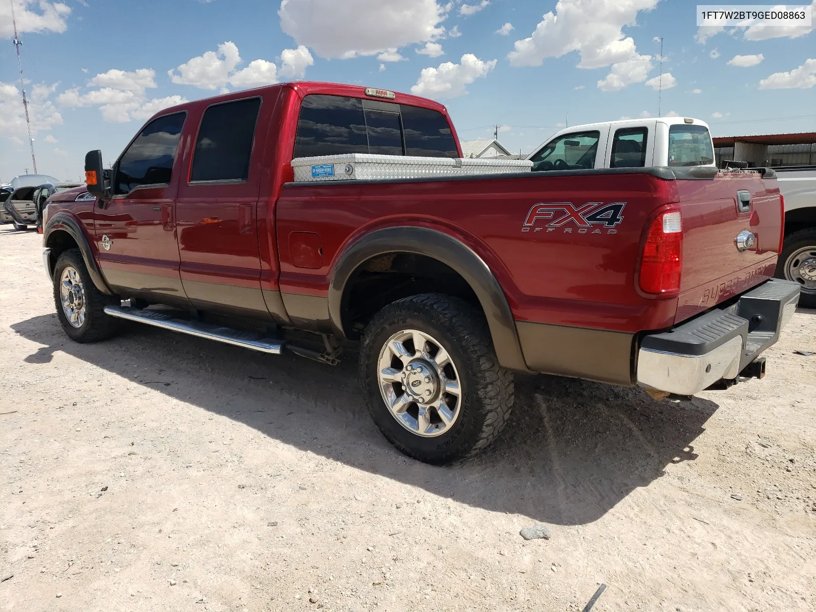 2016 Ford F250 Super Duty VIN: 1FT7W2BT9GED08863 Lot: 68024964