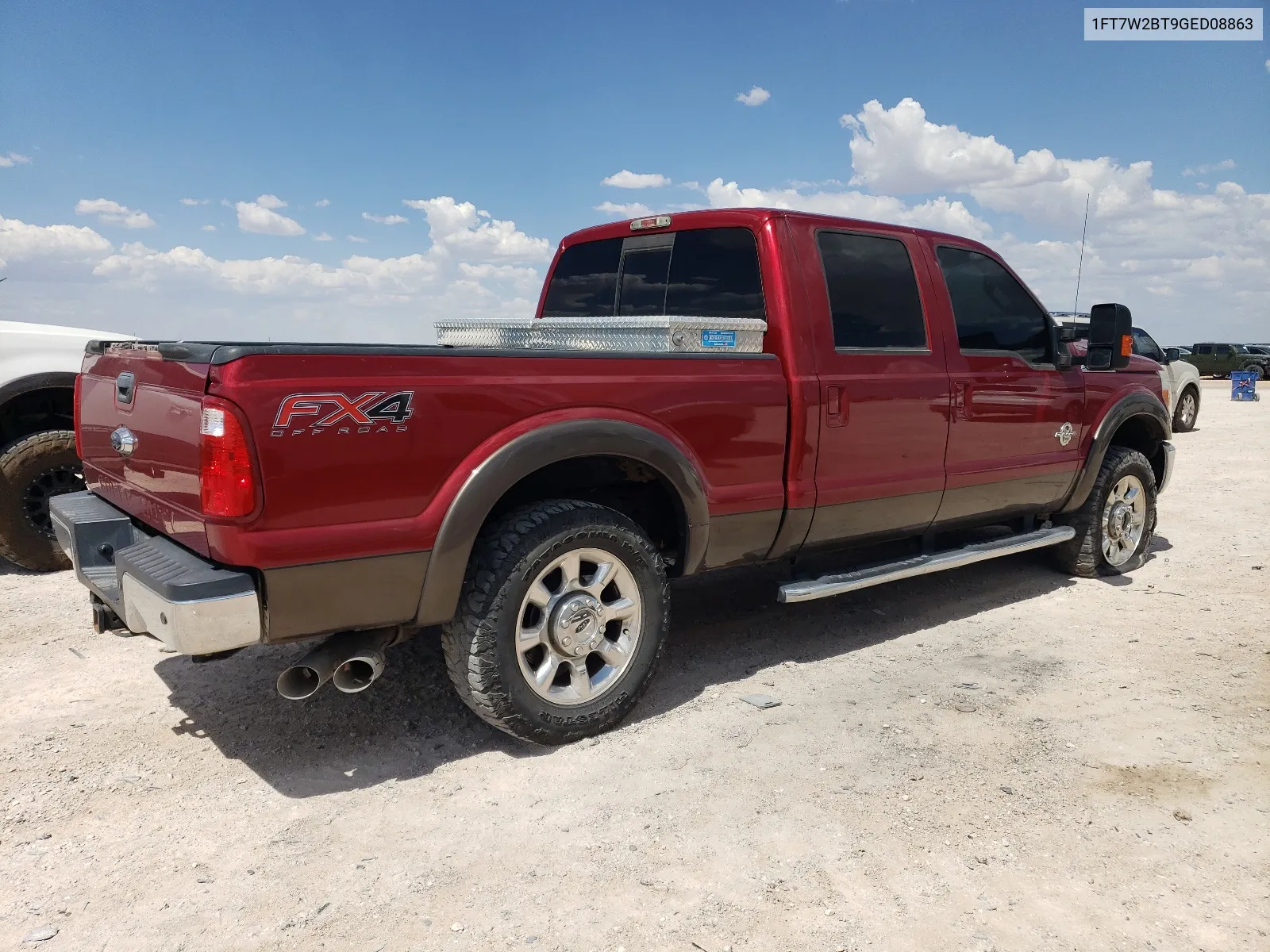 2016 Ford F250 Super Duty VIN: 1FT7W2BT9GED08863 Lot: 68024964