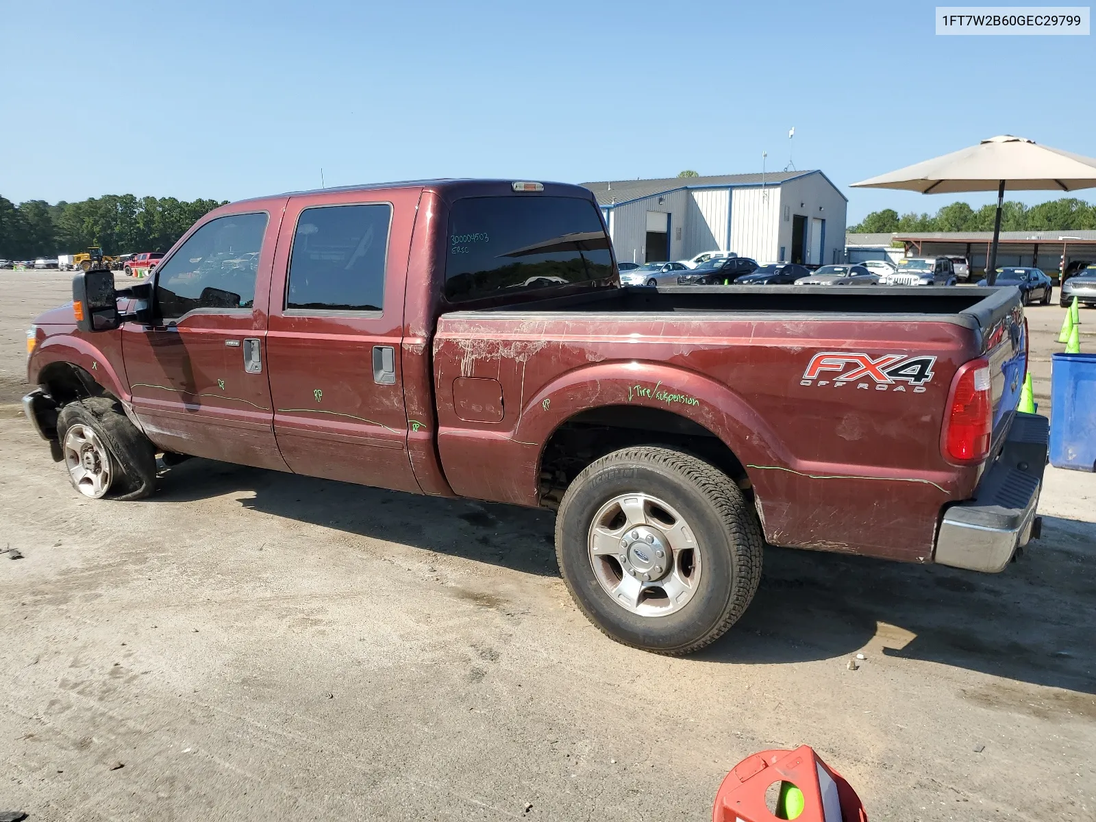 1FT7W2B60GEC29799 2016 Ford F250 Super Duty