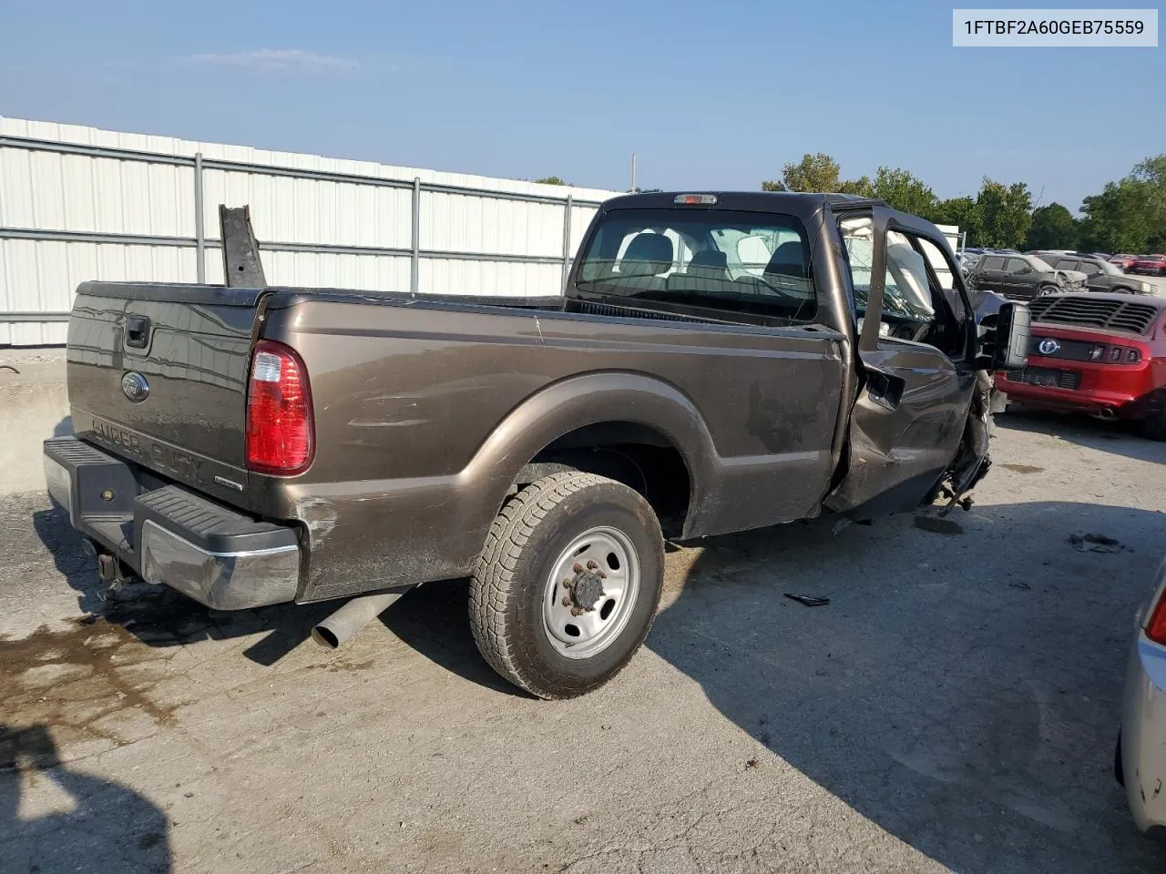 1FTBF2A60GEB75559 2016 Ford F250 Super Duty