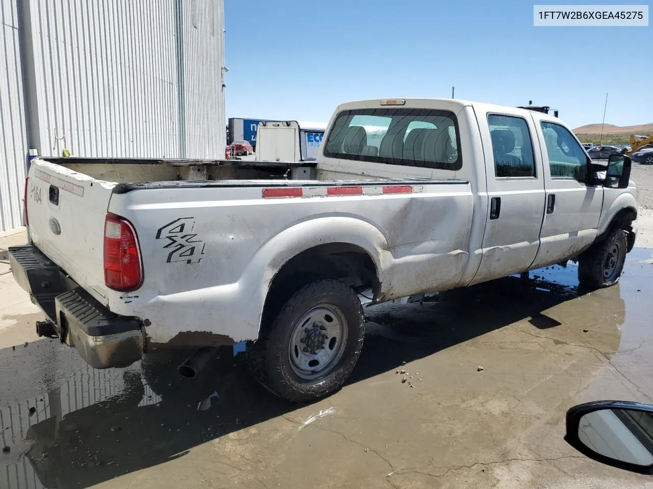 2016 Ford F250 Super Duty VIN: 1FT7W2B6XGEA45275 Lot: 69875364